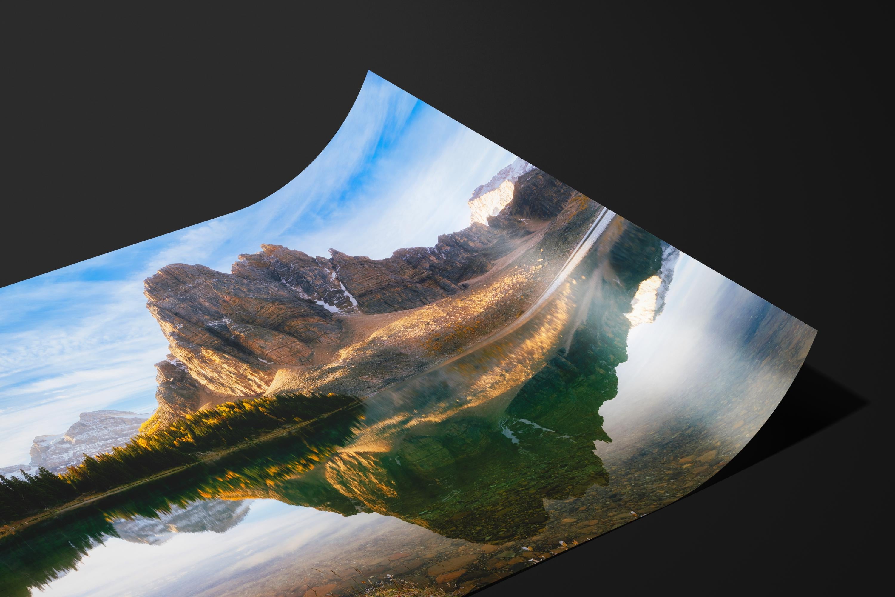 Cerulean Lake Reflection