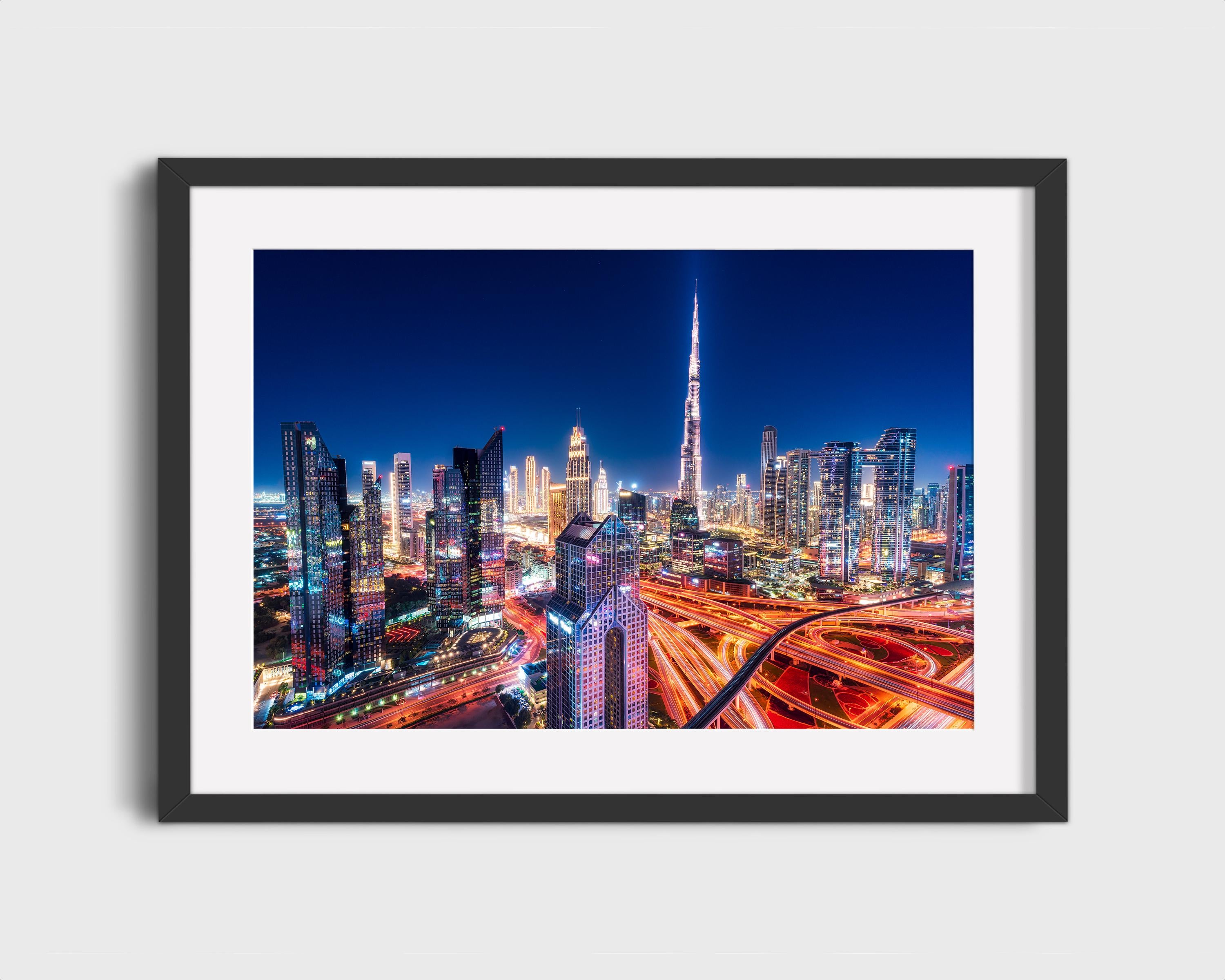 Dubai Skyline at Night