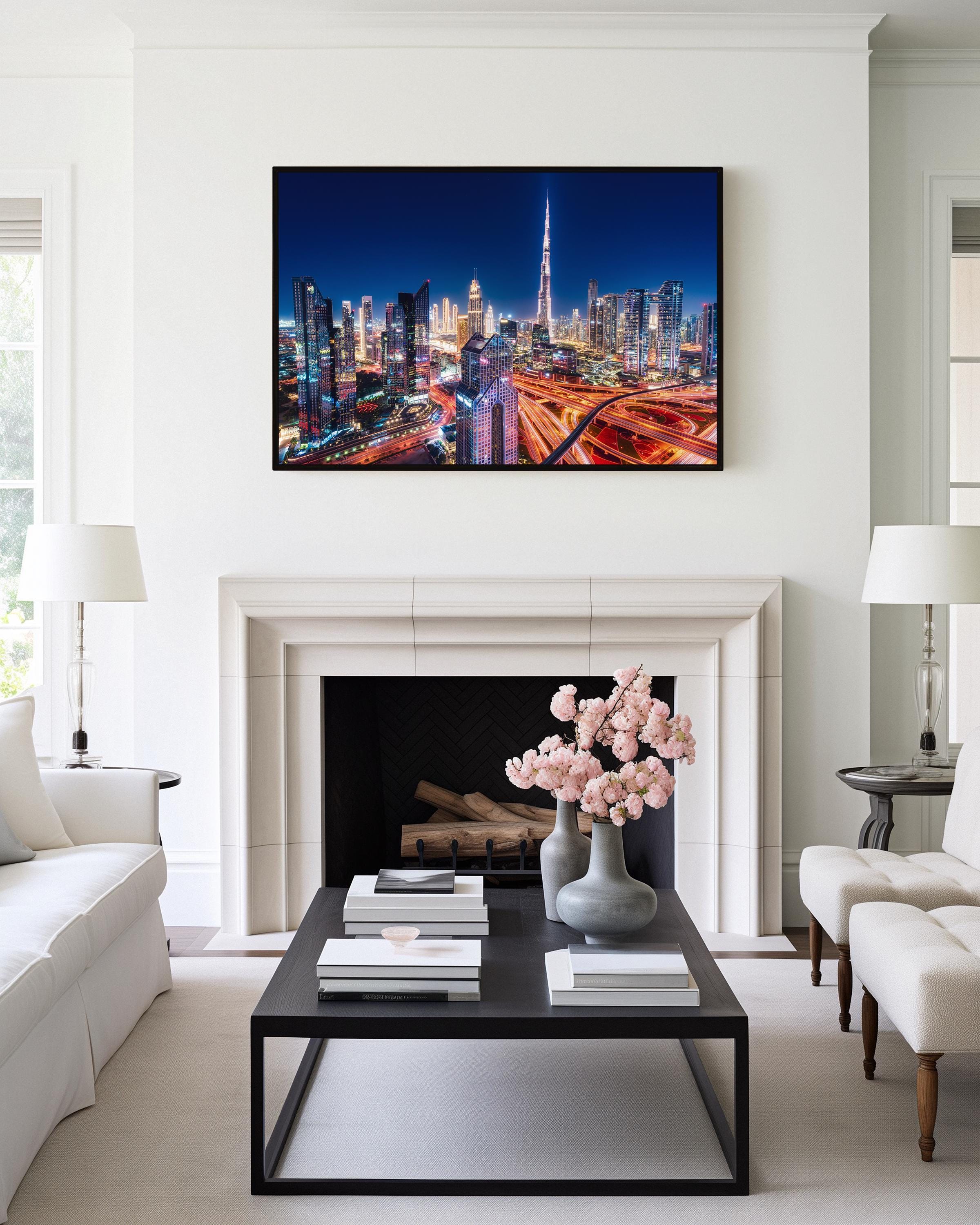 Dubai Skyline at Night