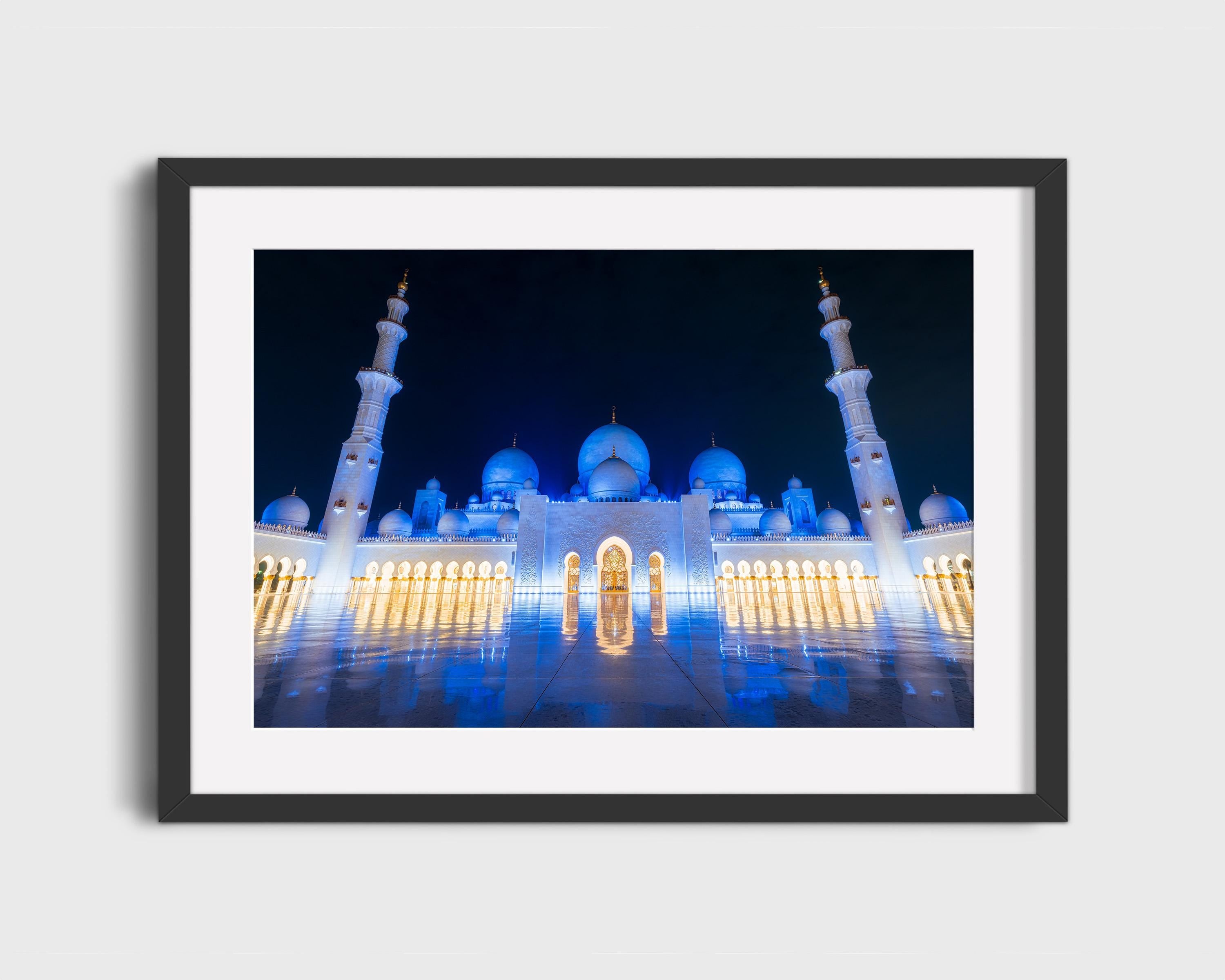 Sheikh Zayed Grand Mosque at Night