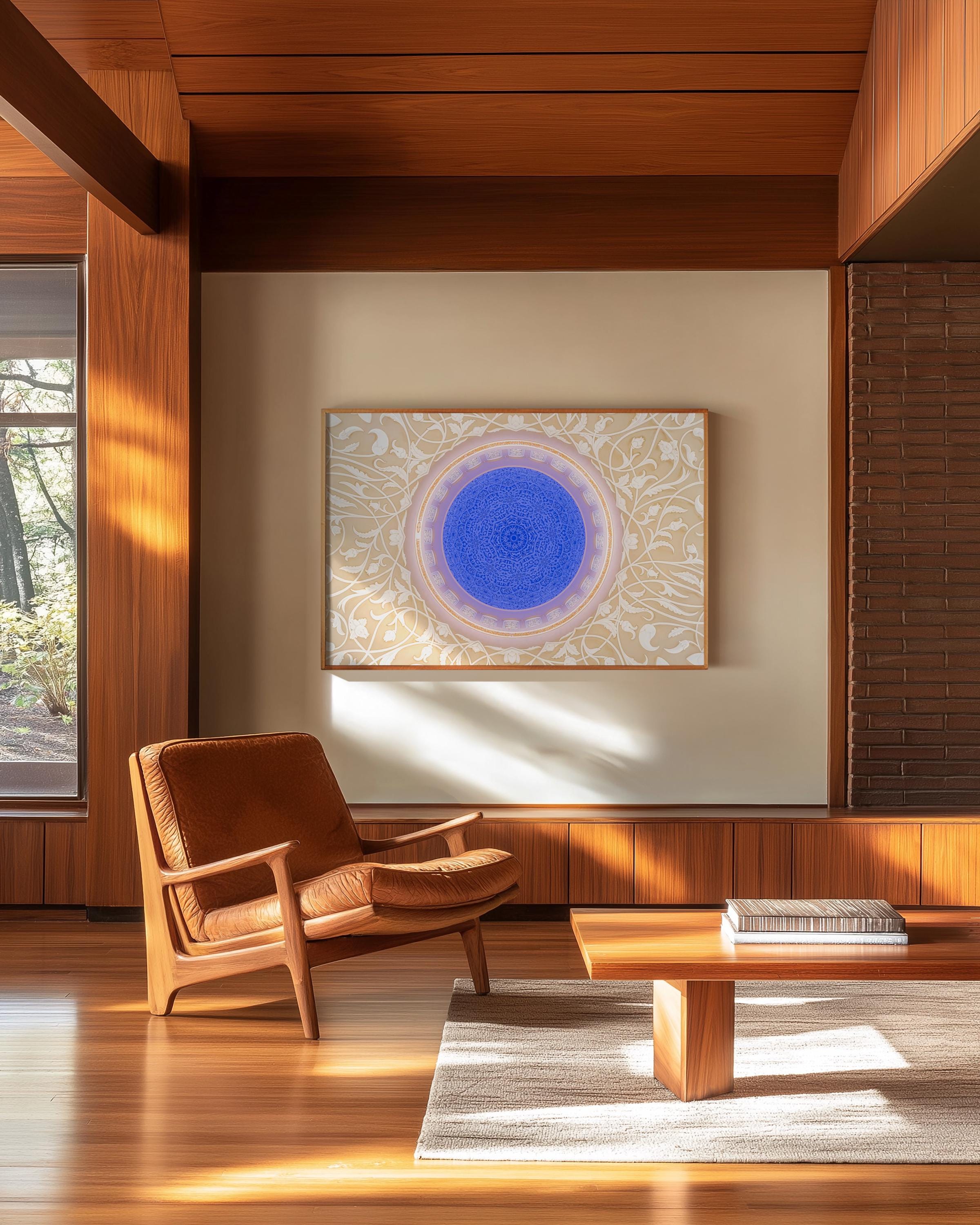 Grand Mosque Dome Interior