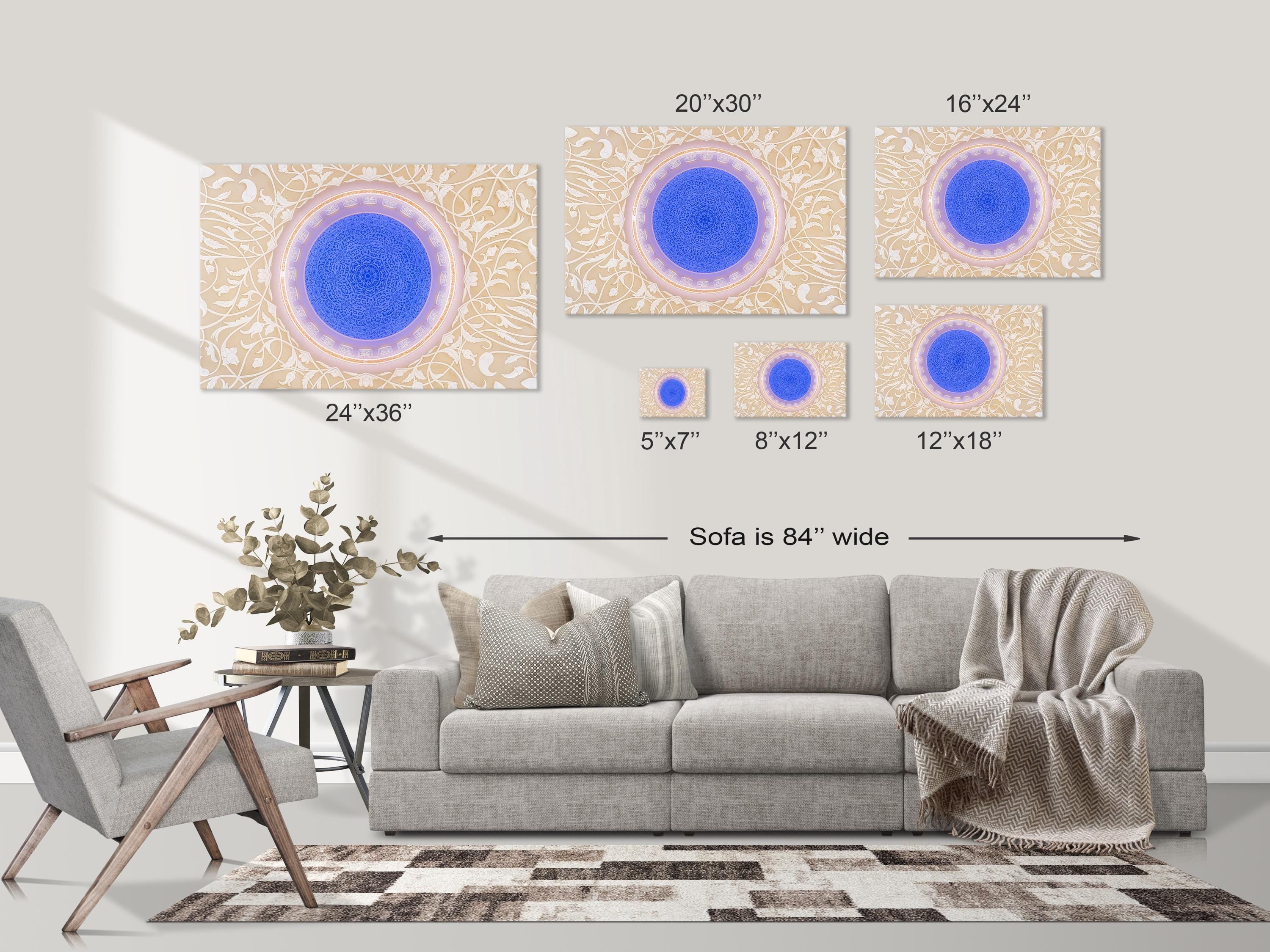 Grand Mosque Dome Interior