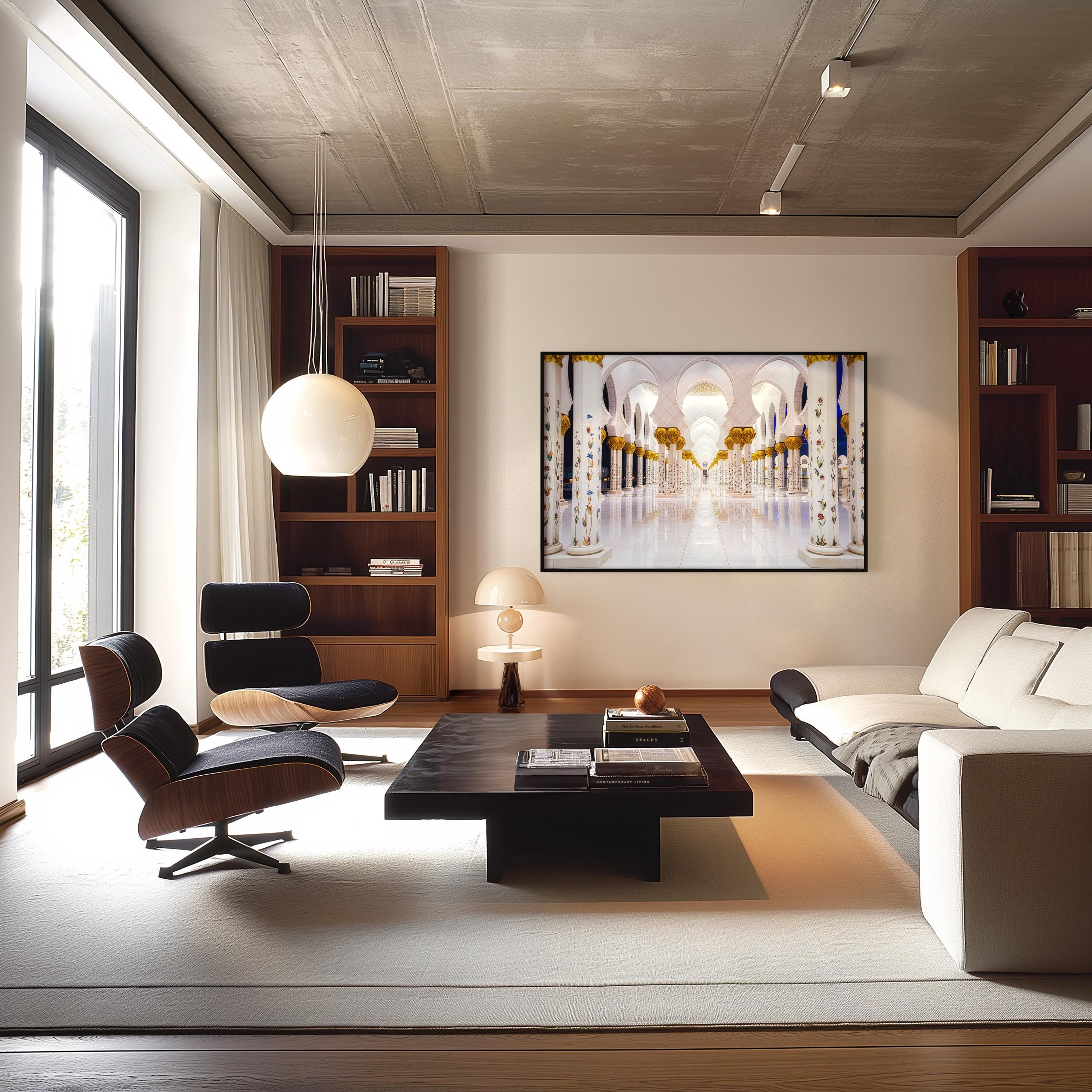 Sheikh Zayed Mosque Columns