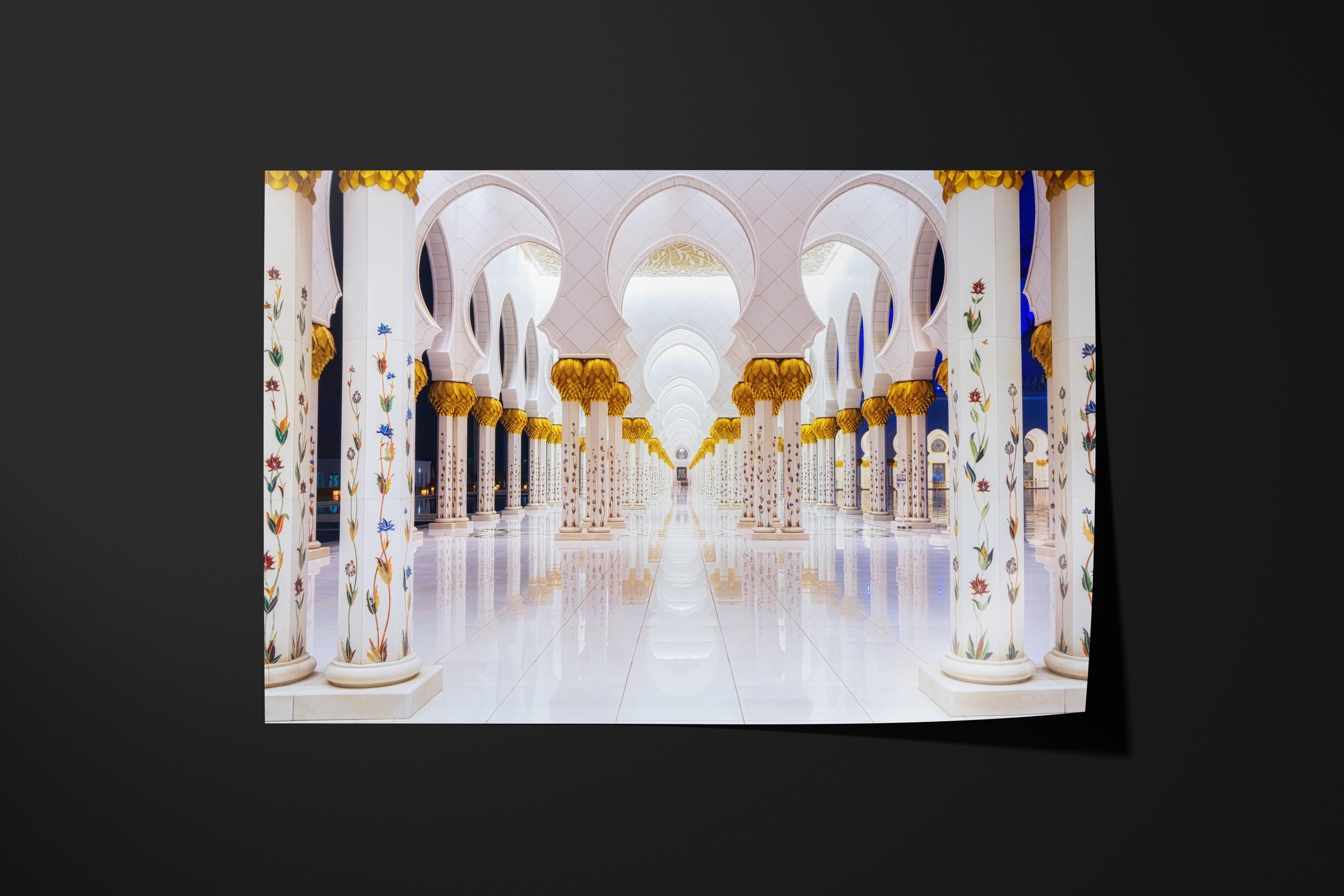 Sheikh Zayed Mosque Columns