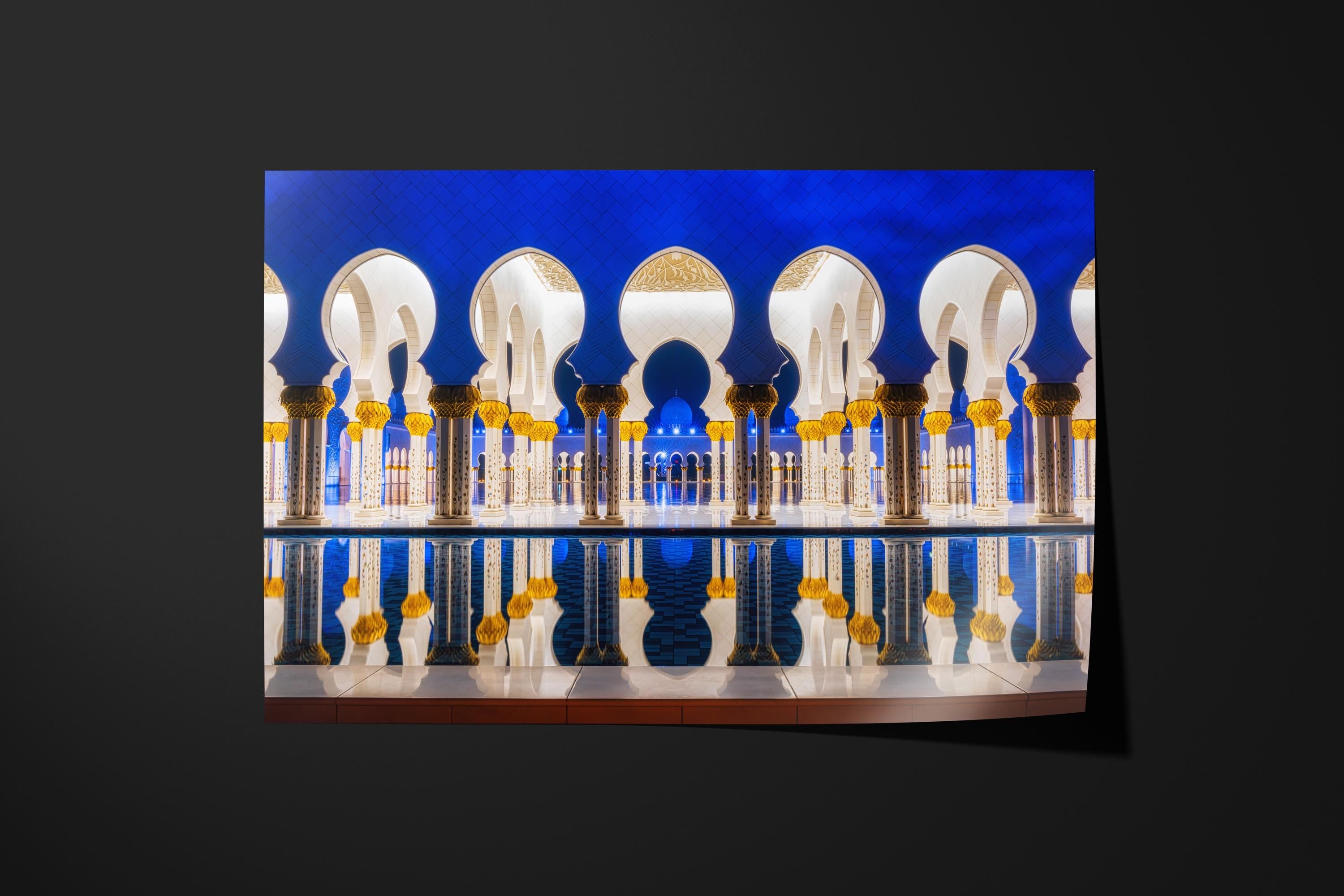 Sheikh Zayed Mosque Reflection