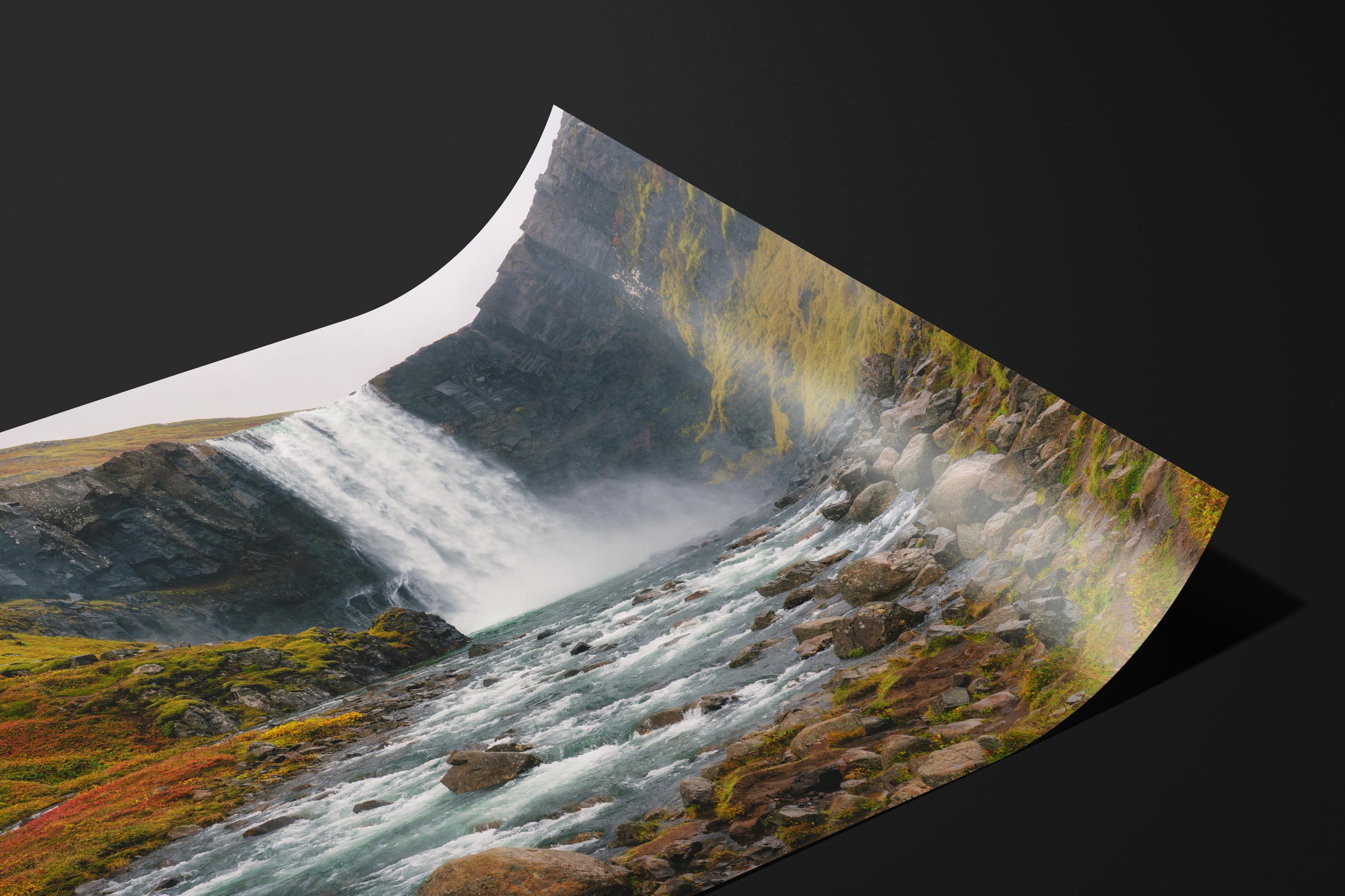 Gufufoss Waterfall