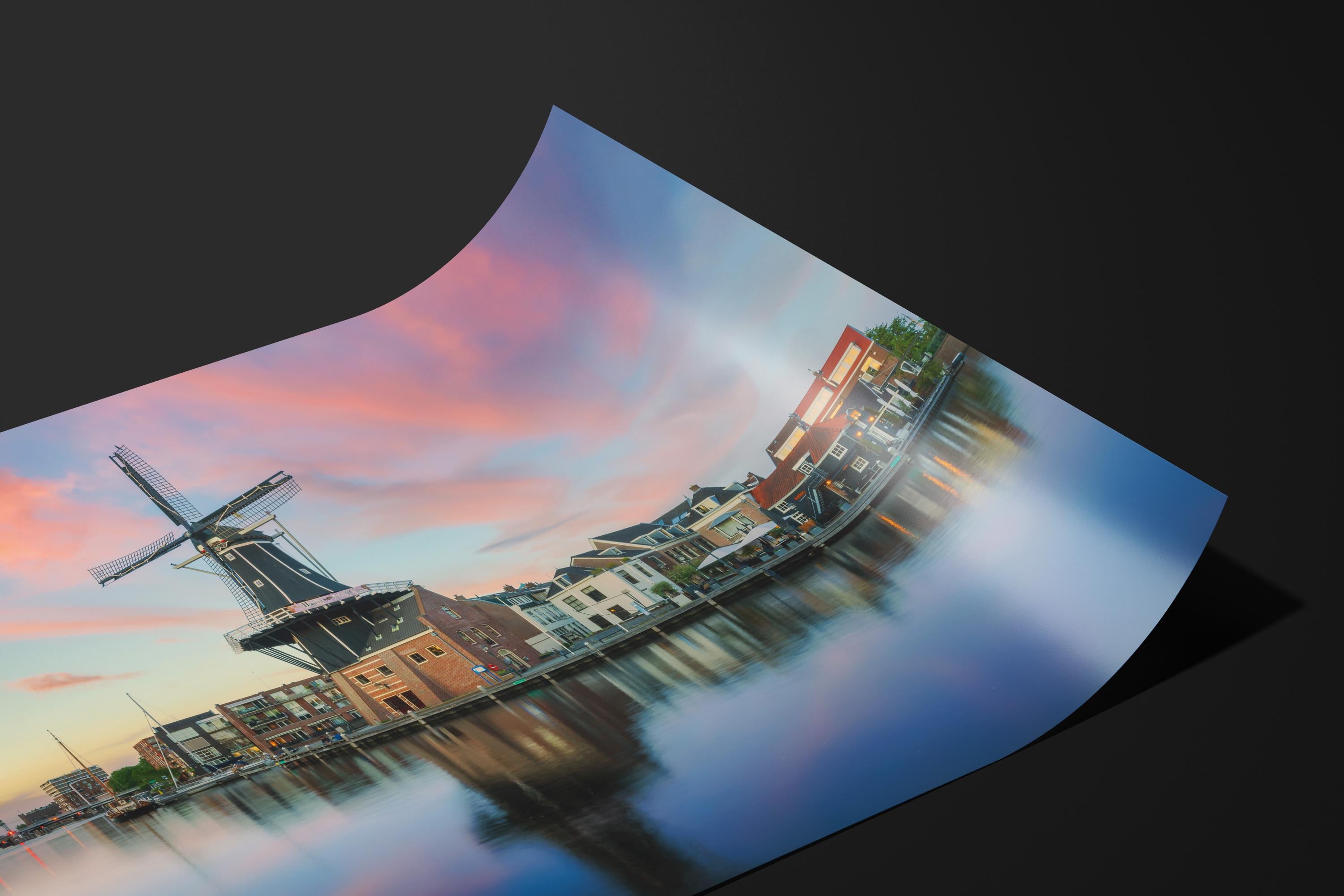 Haarlem Windmill Sunset