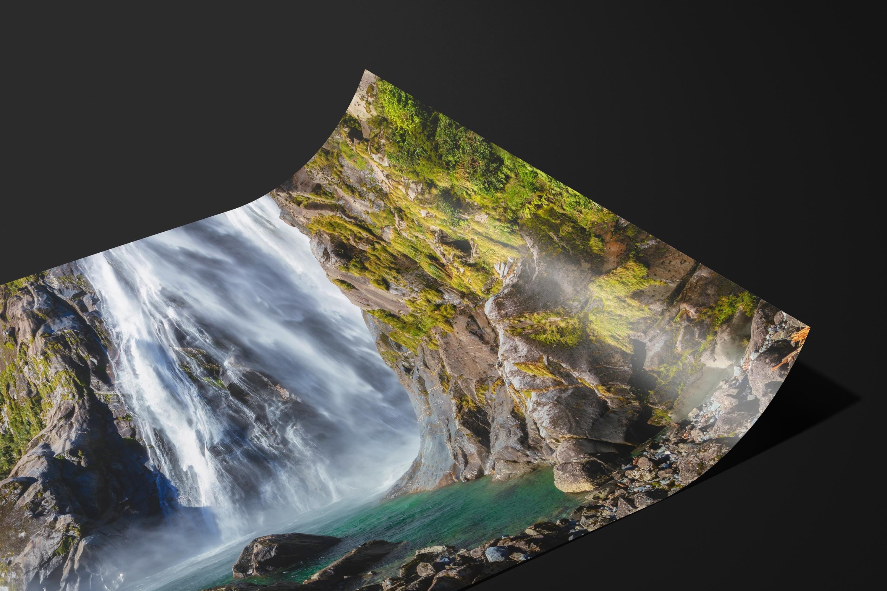 Milford Sound Waterfall