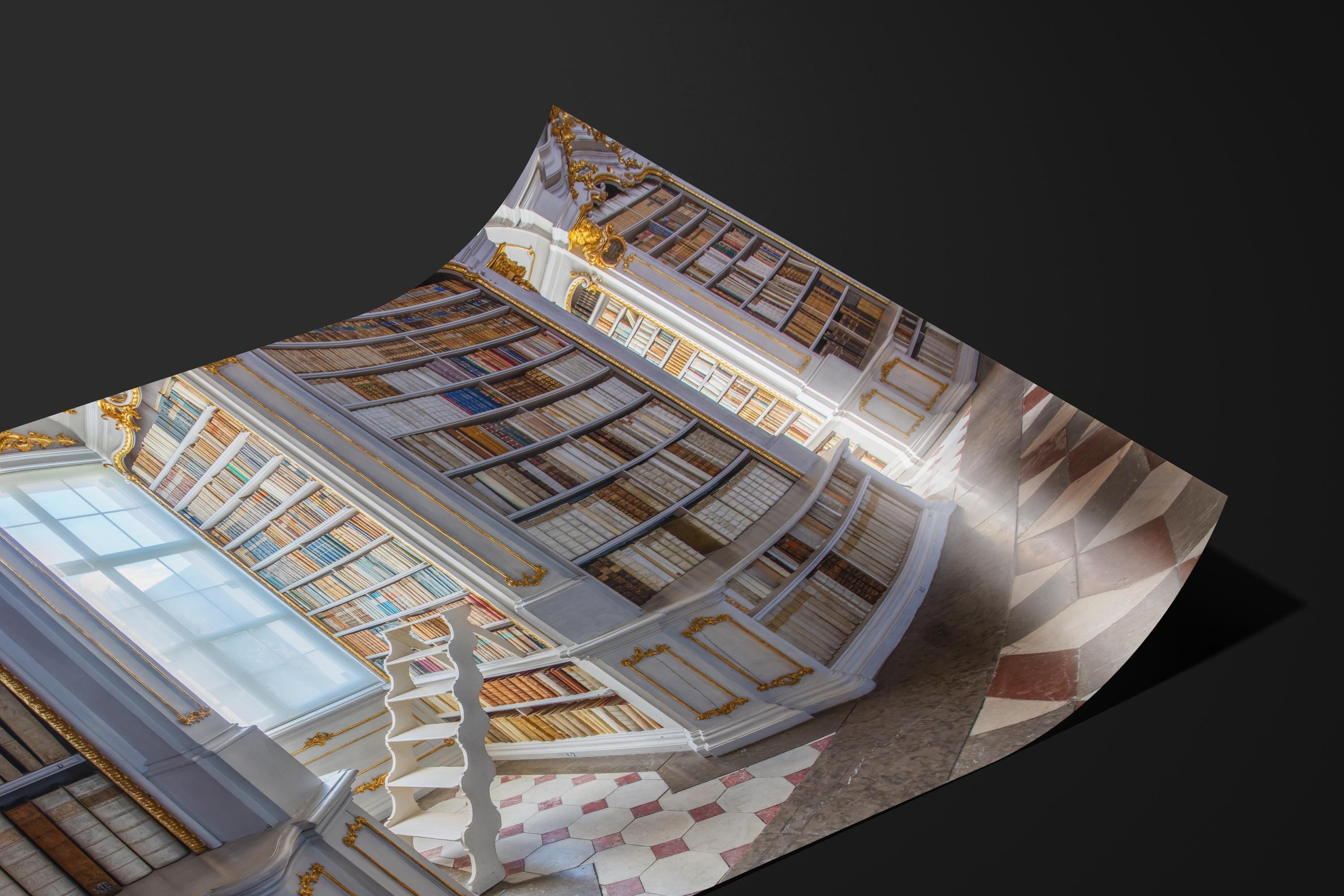 Baroque Abbey Library