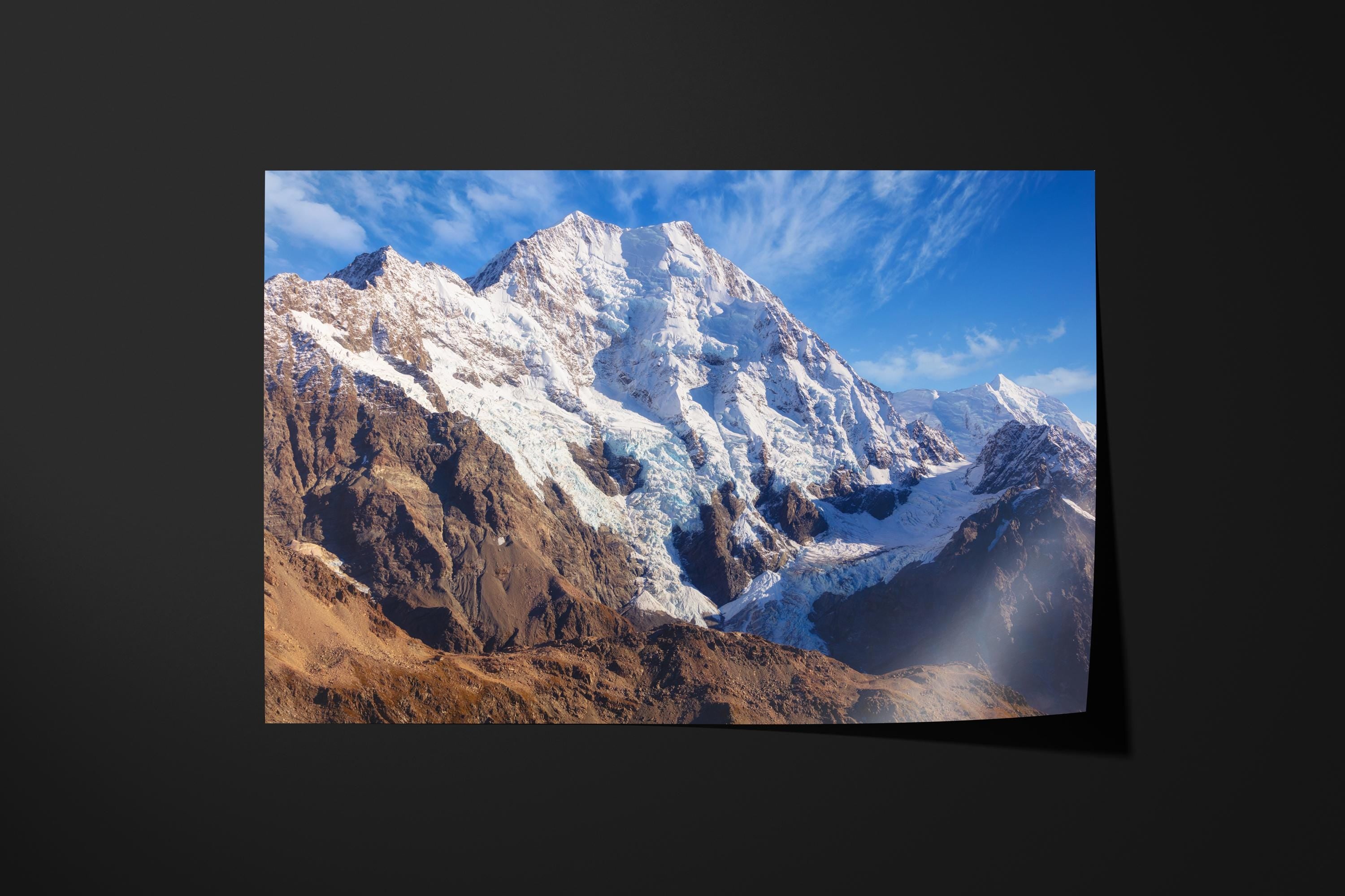 Majestic Snowy Peak