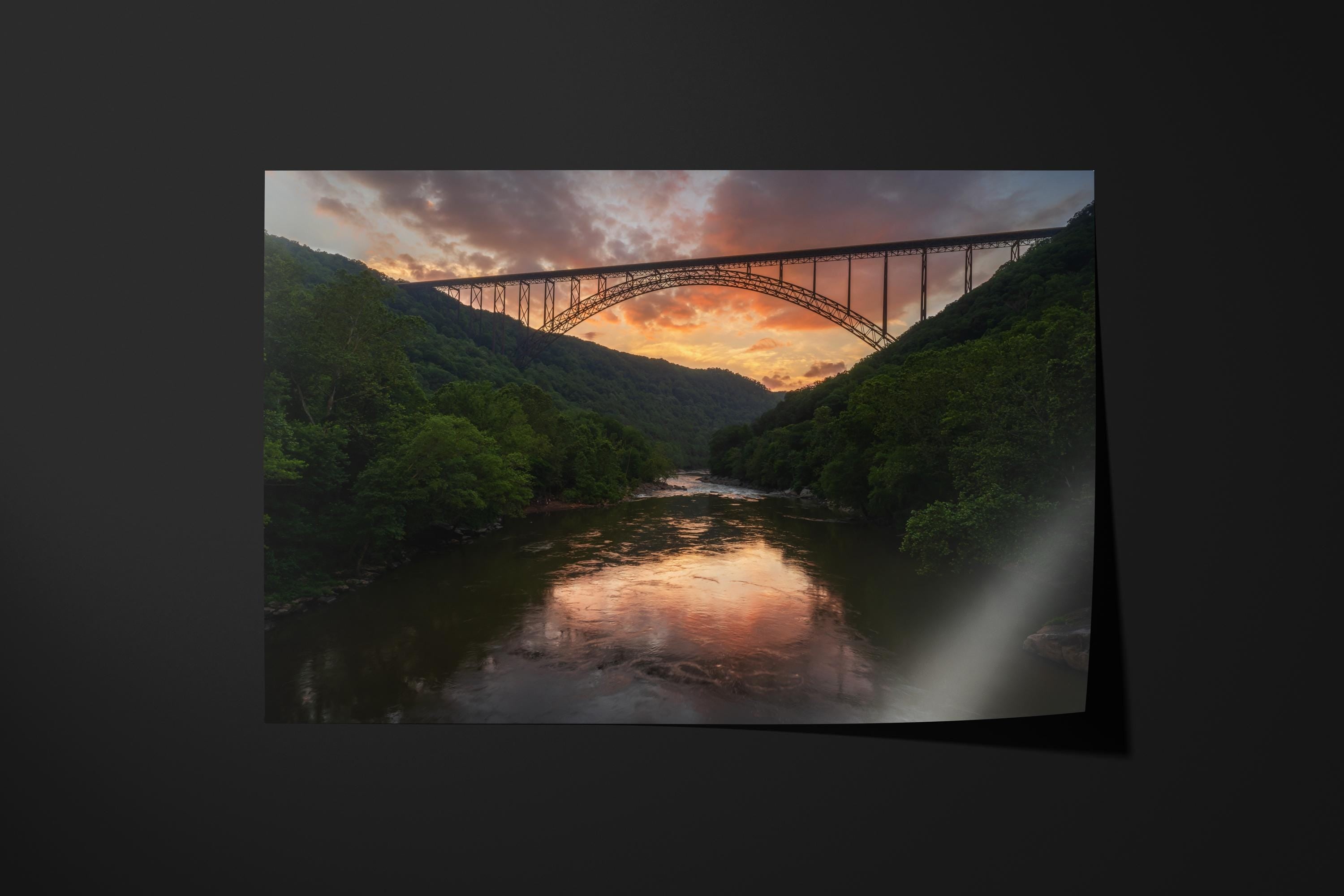 New River Gorge Bridge Sunset