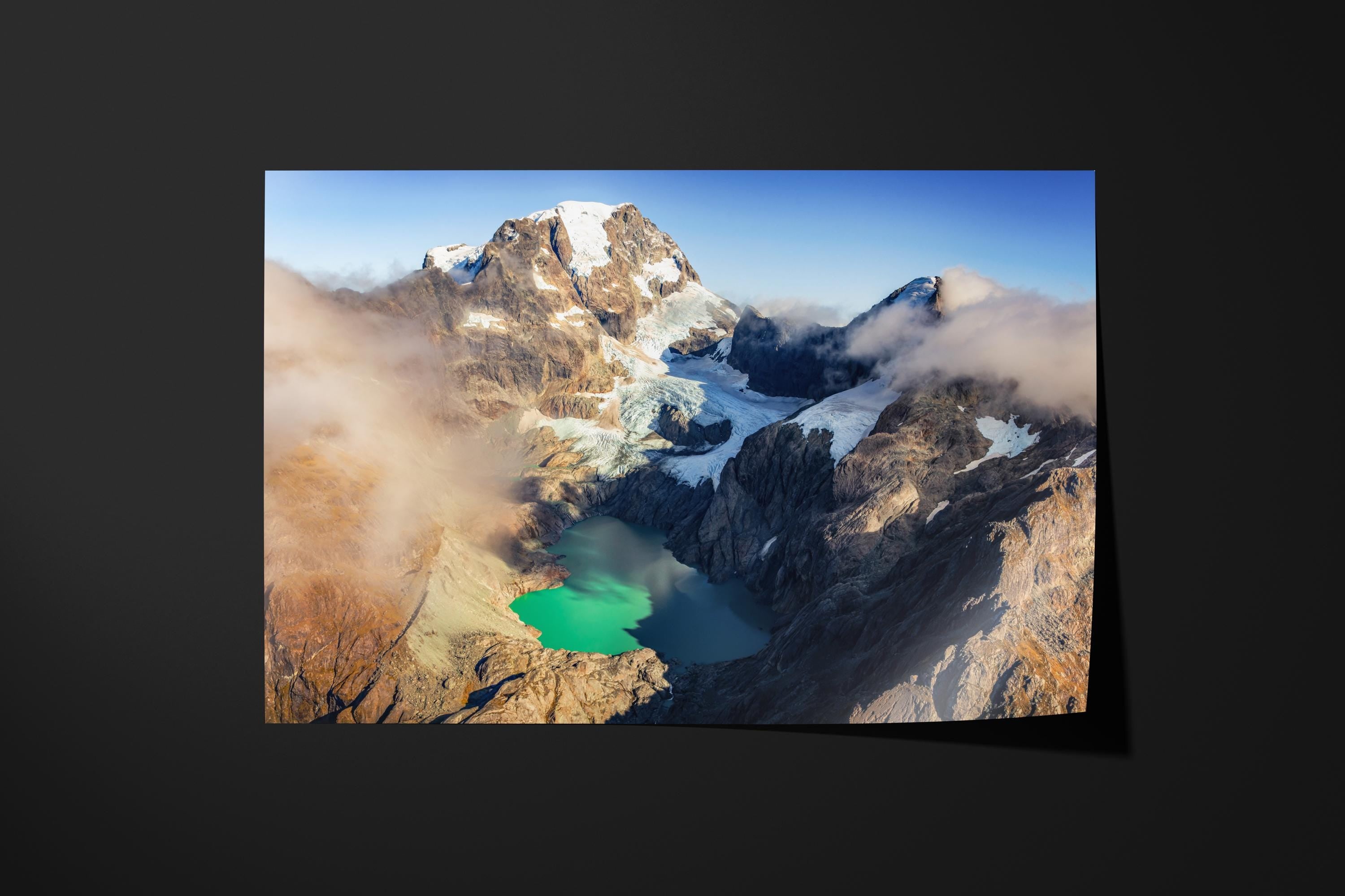Glacial Lake Aerial