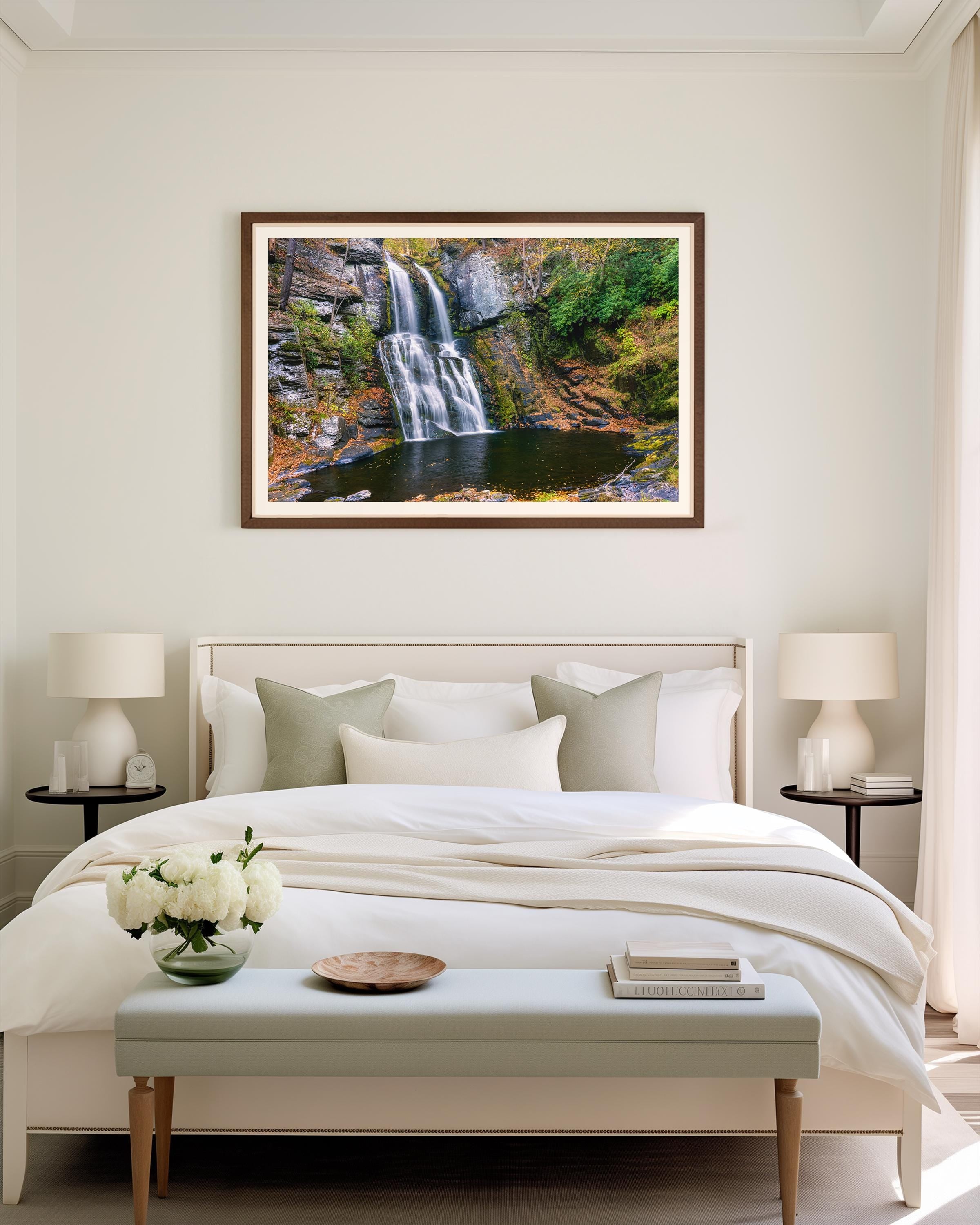 Bushkill Falls in Autumn