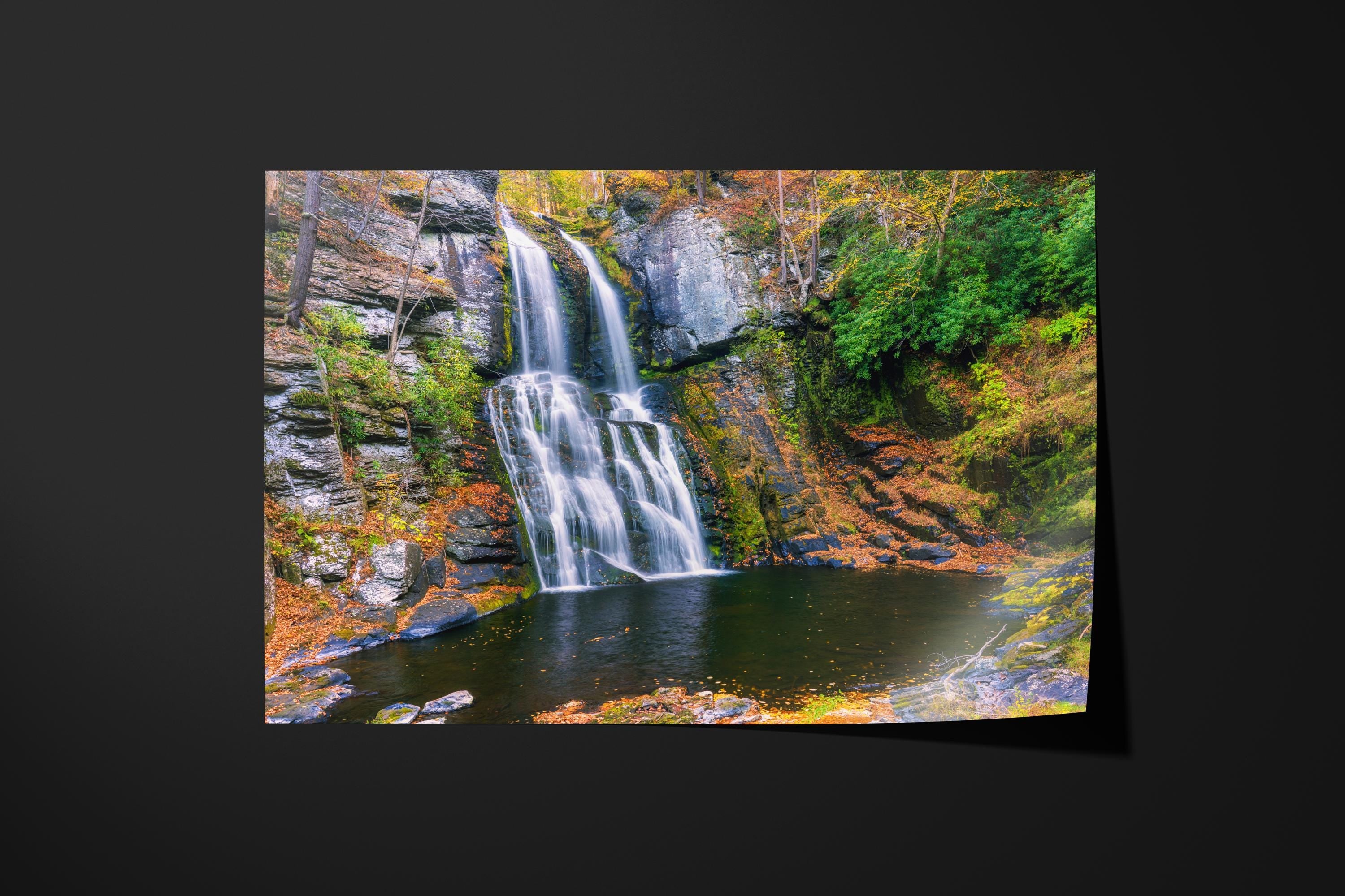 Bushkill Falls in Autumn