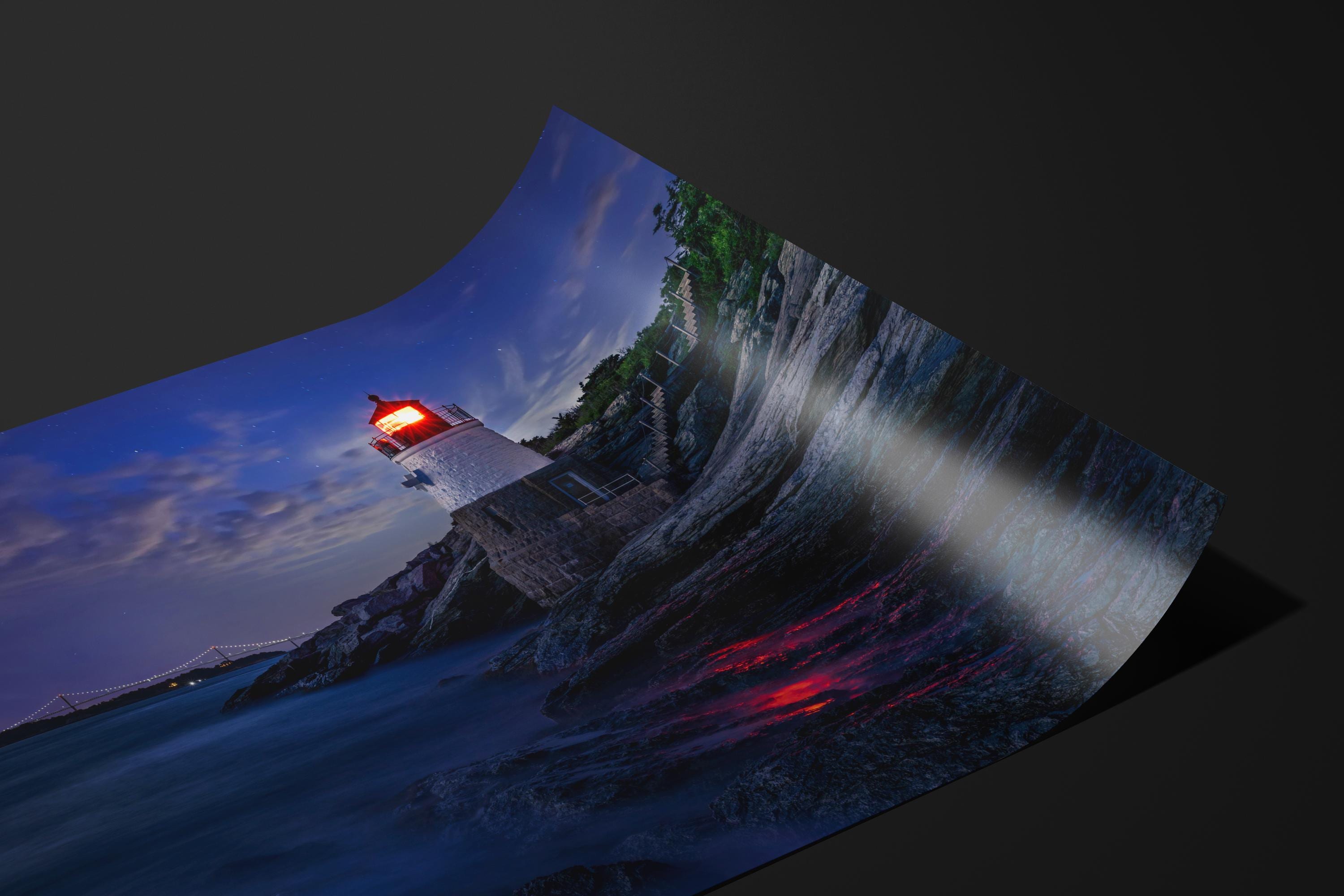 Lighthouse at Night