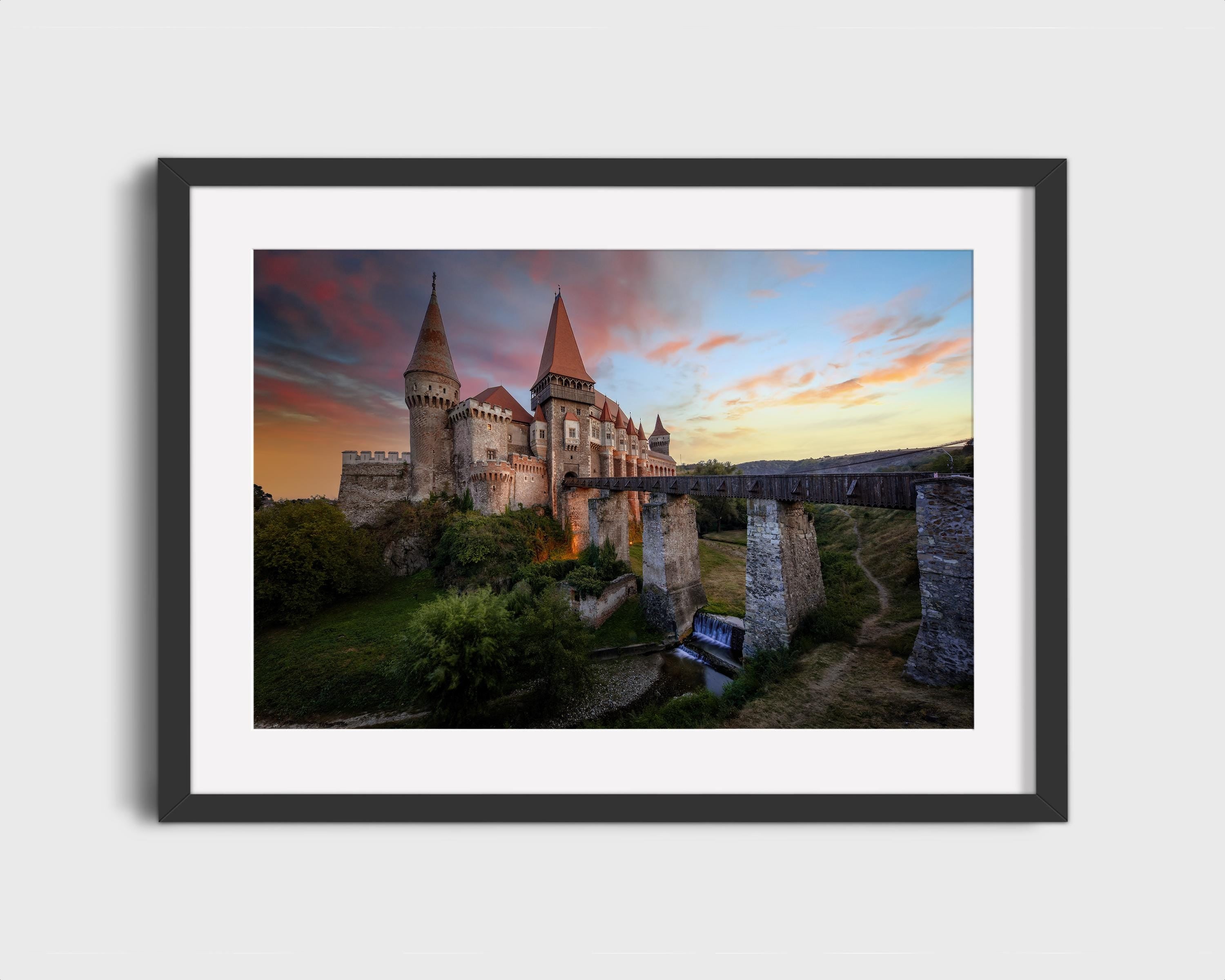 Corvin Castle Sunset