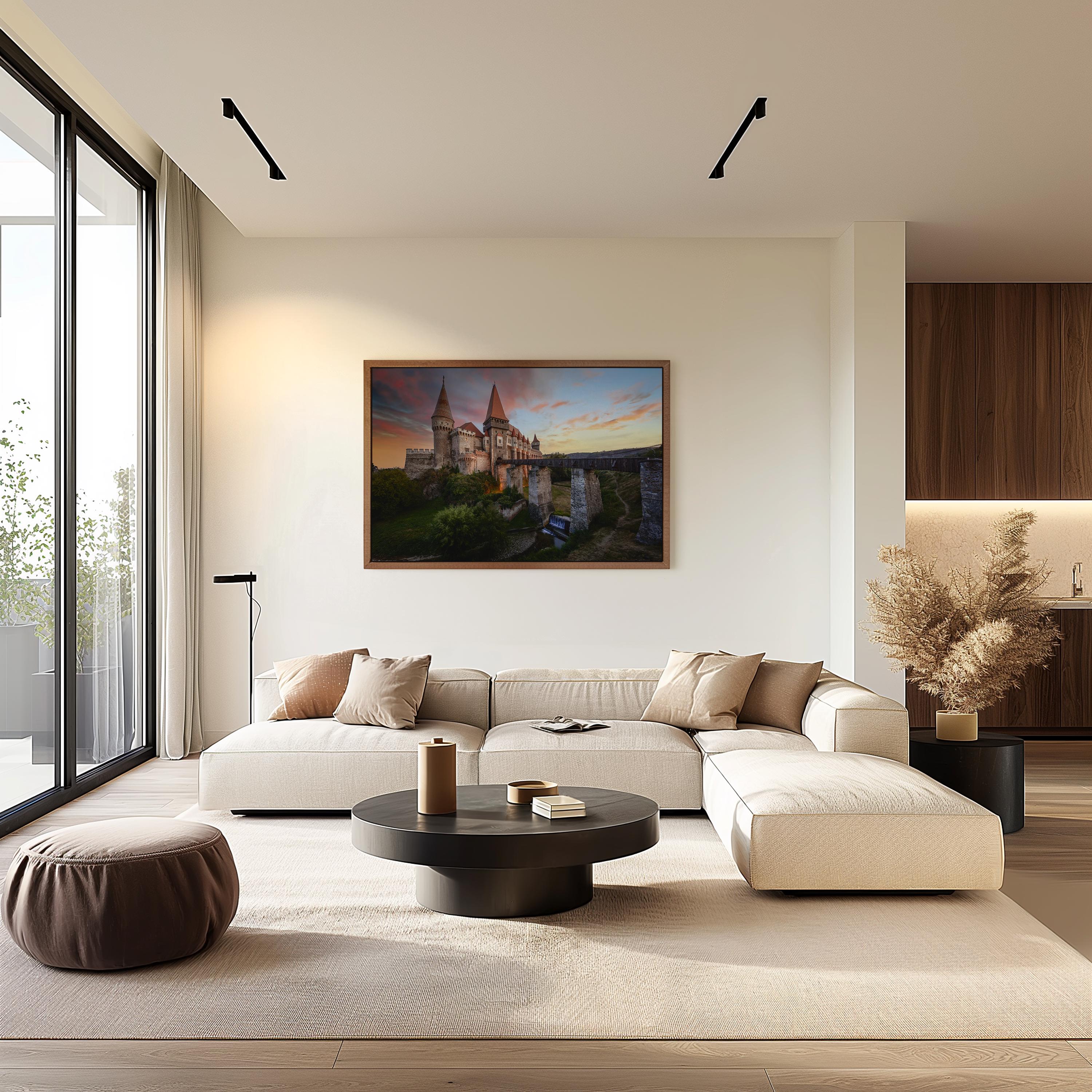 Corvin Castle Sunset