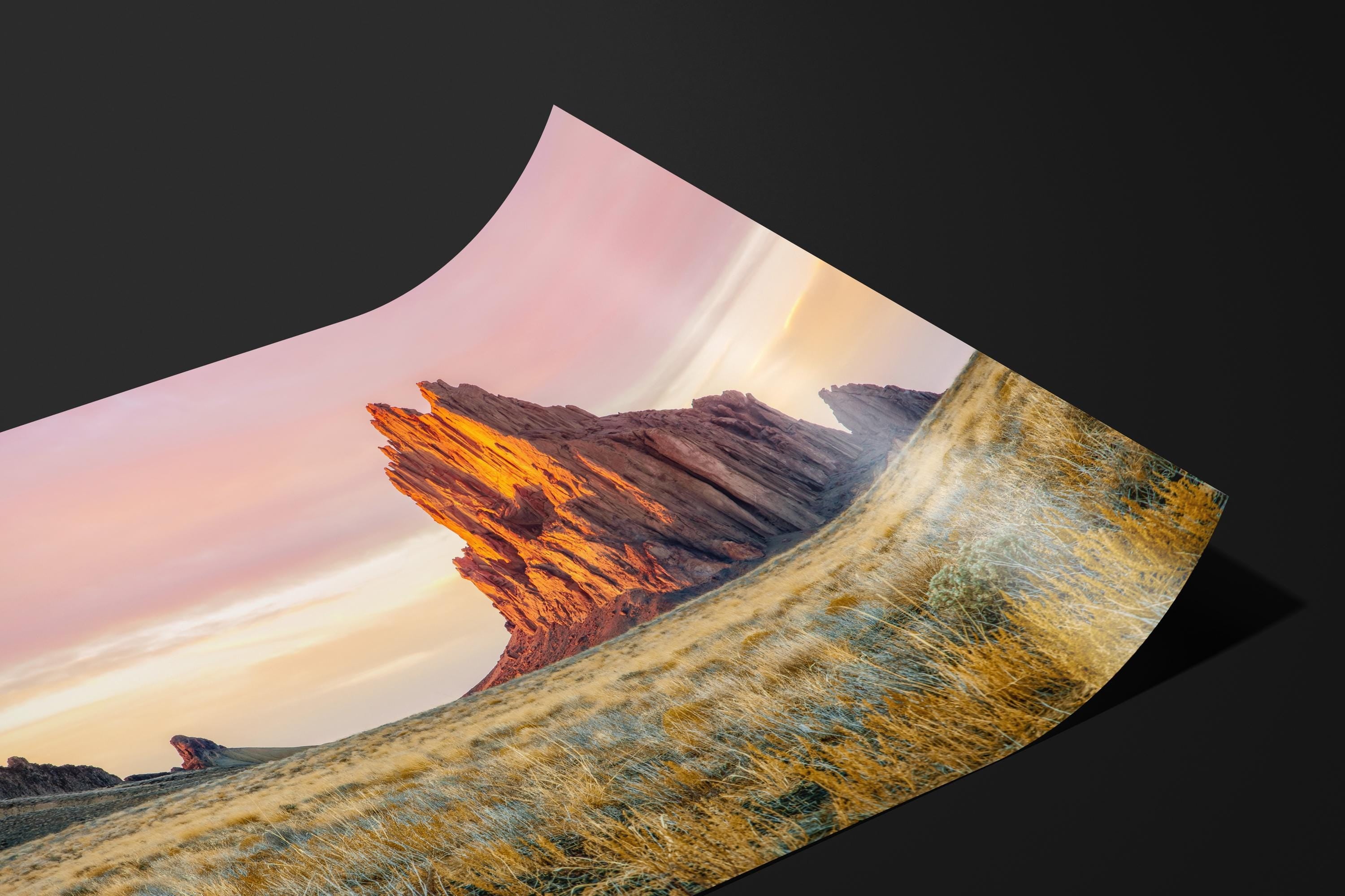 Shiprock Sunset