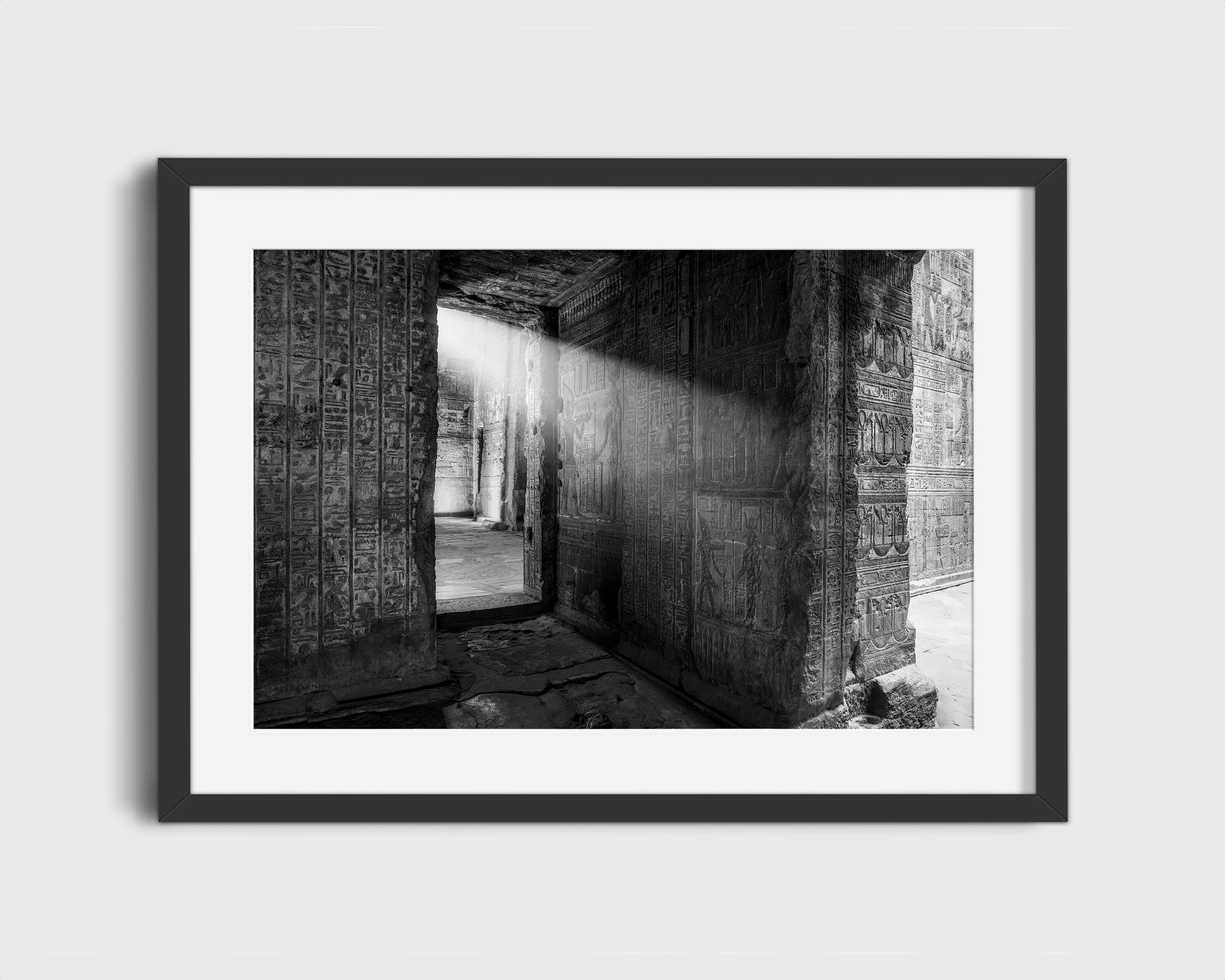 Ancient Egyptian Temple Light Beam