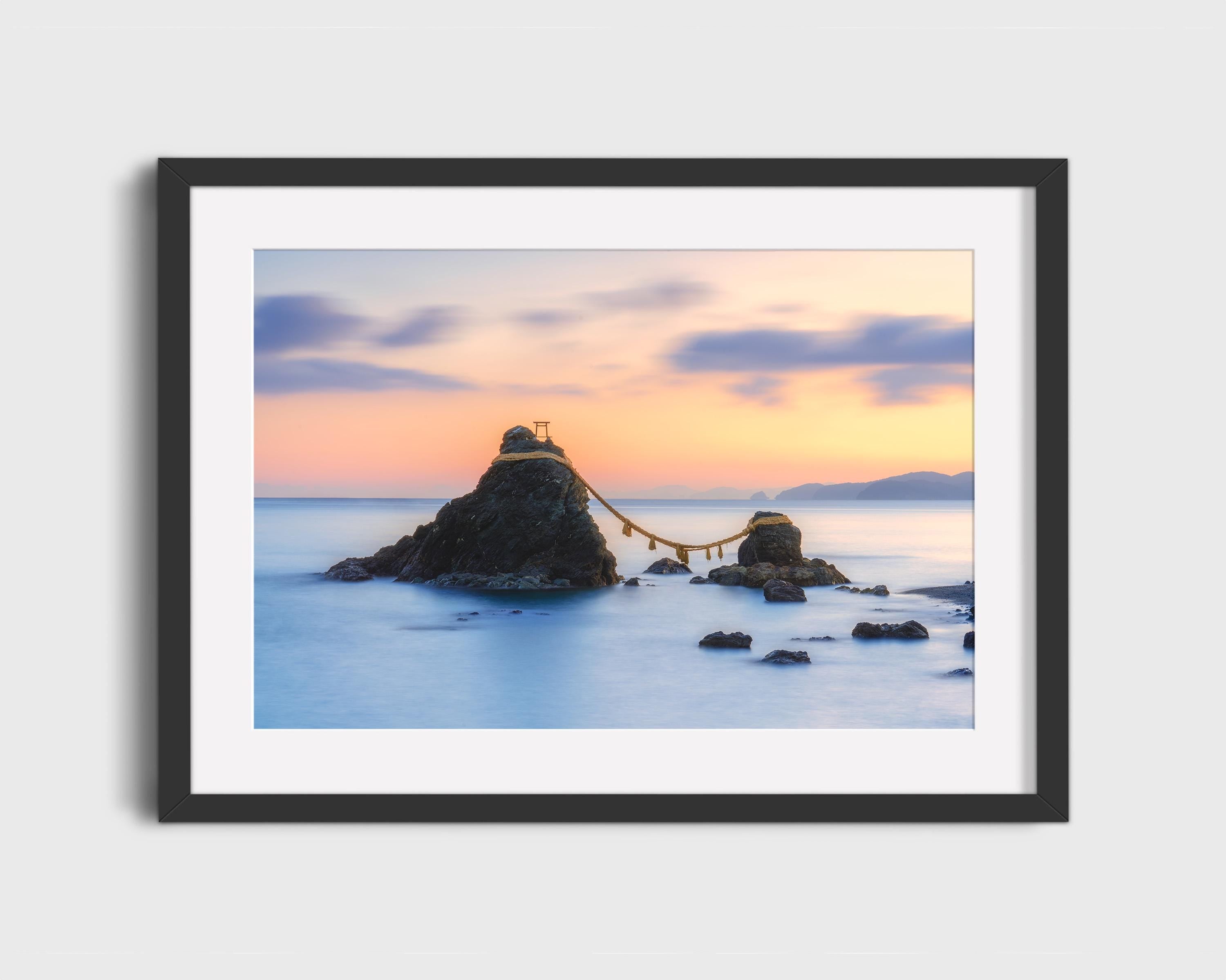 Sacred Sunrise at Meoto Iwa
