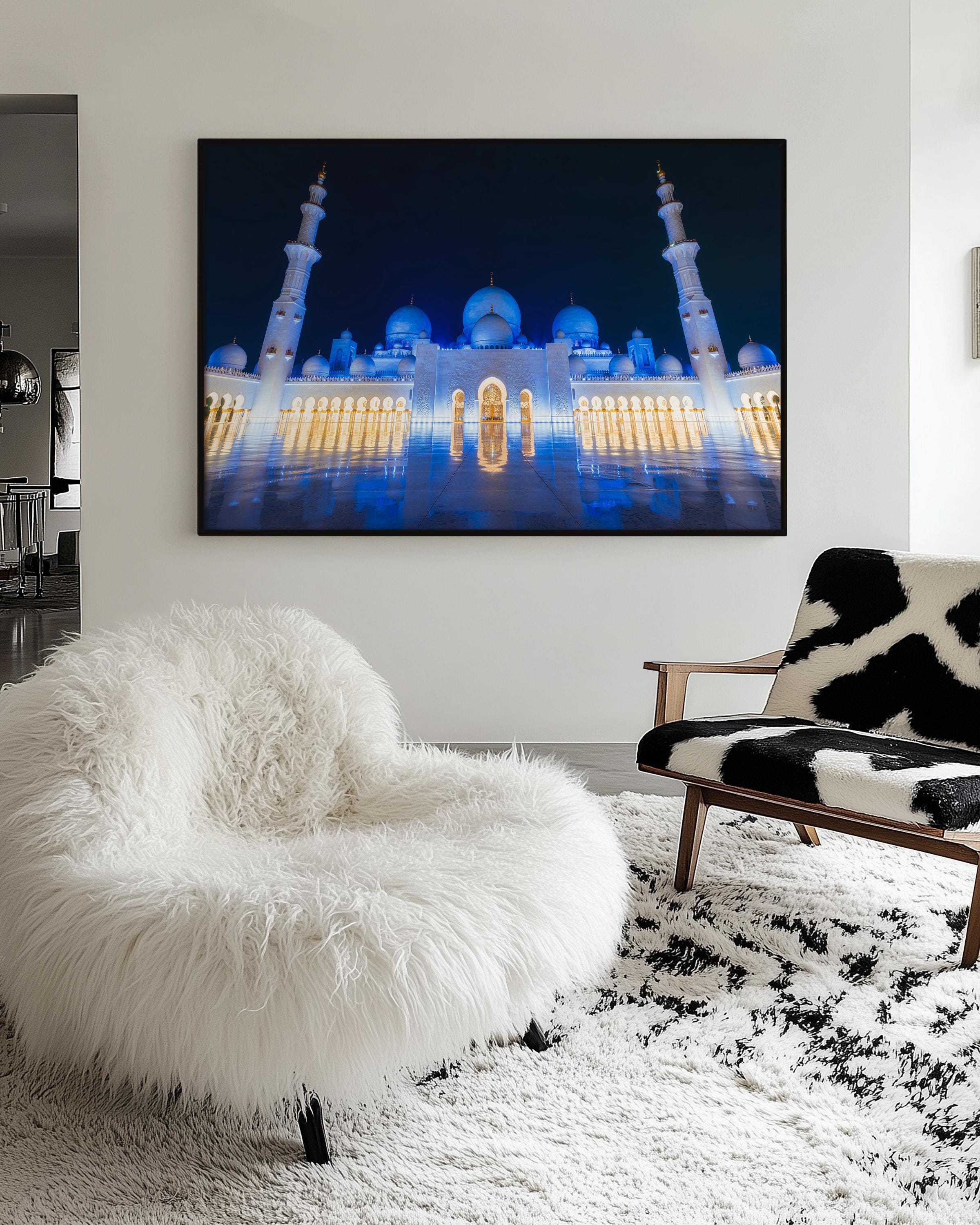 Sheikh Zayed Grand Mosque at Night