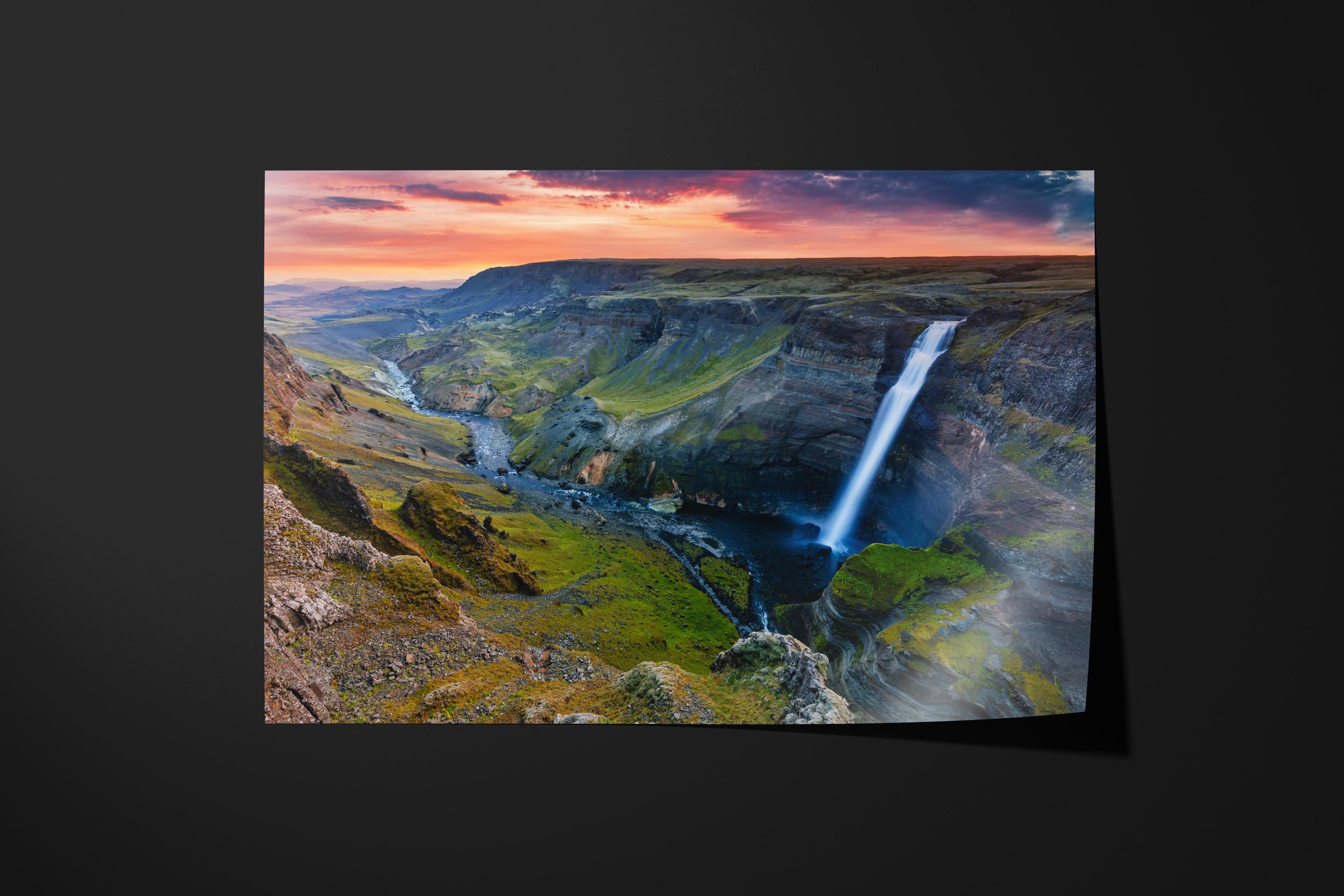 Haifoss Waterfall Iceland