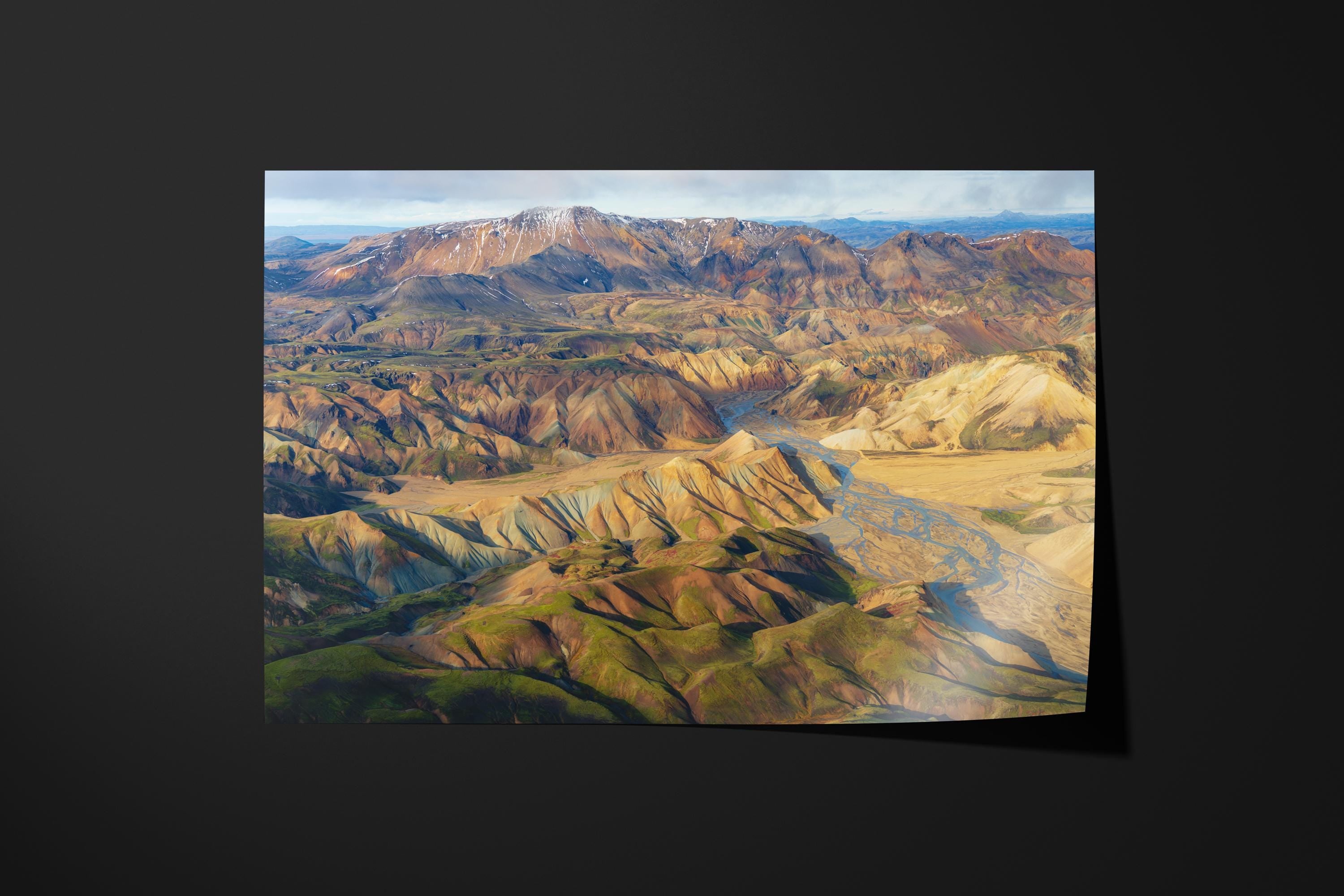 Landmannalaugar Iceland Aerial 3