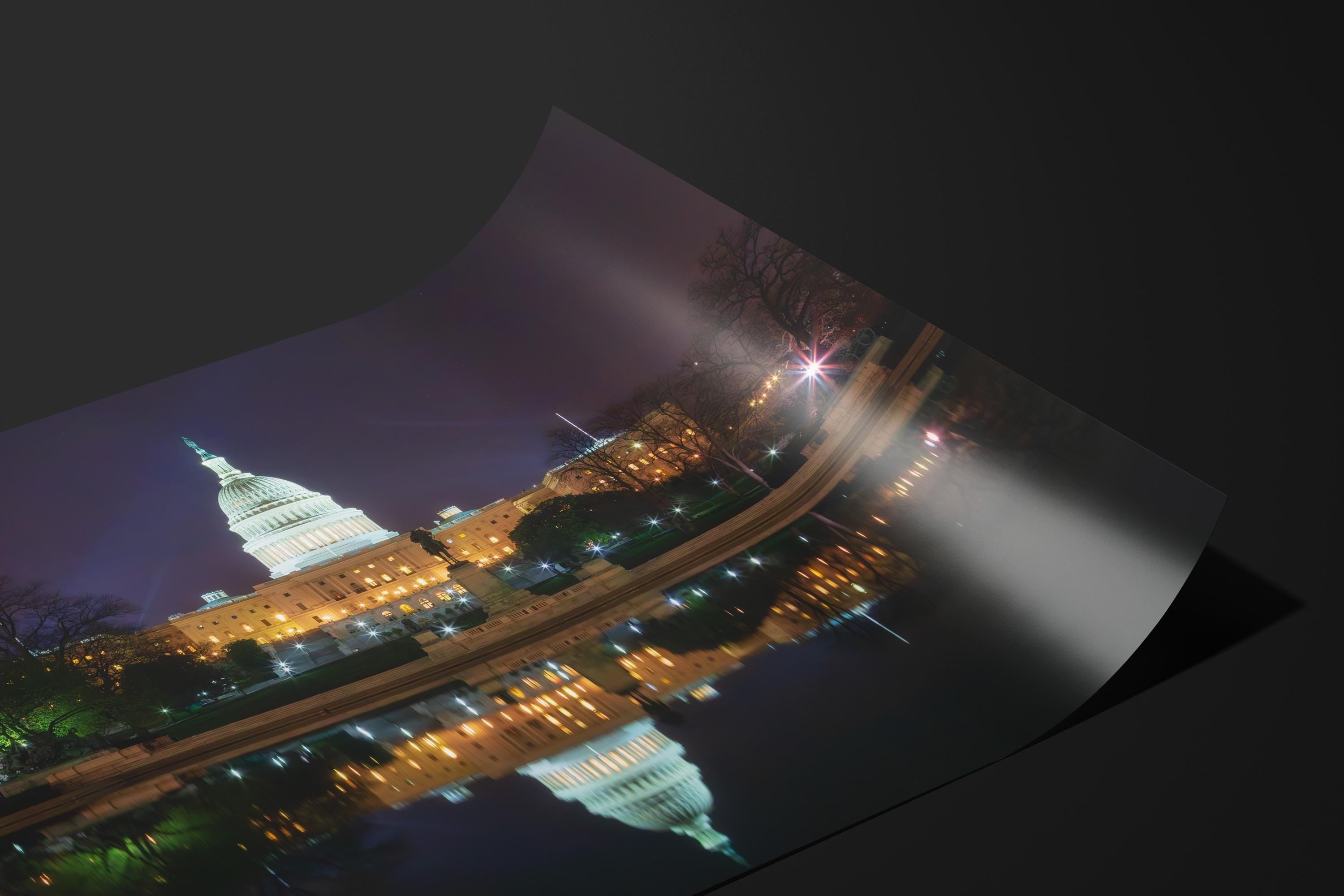 US Capitol at Night