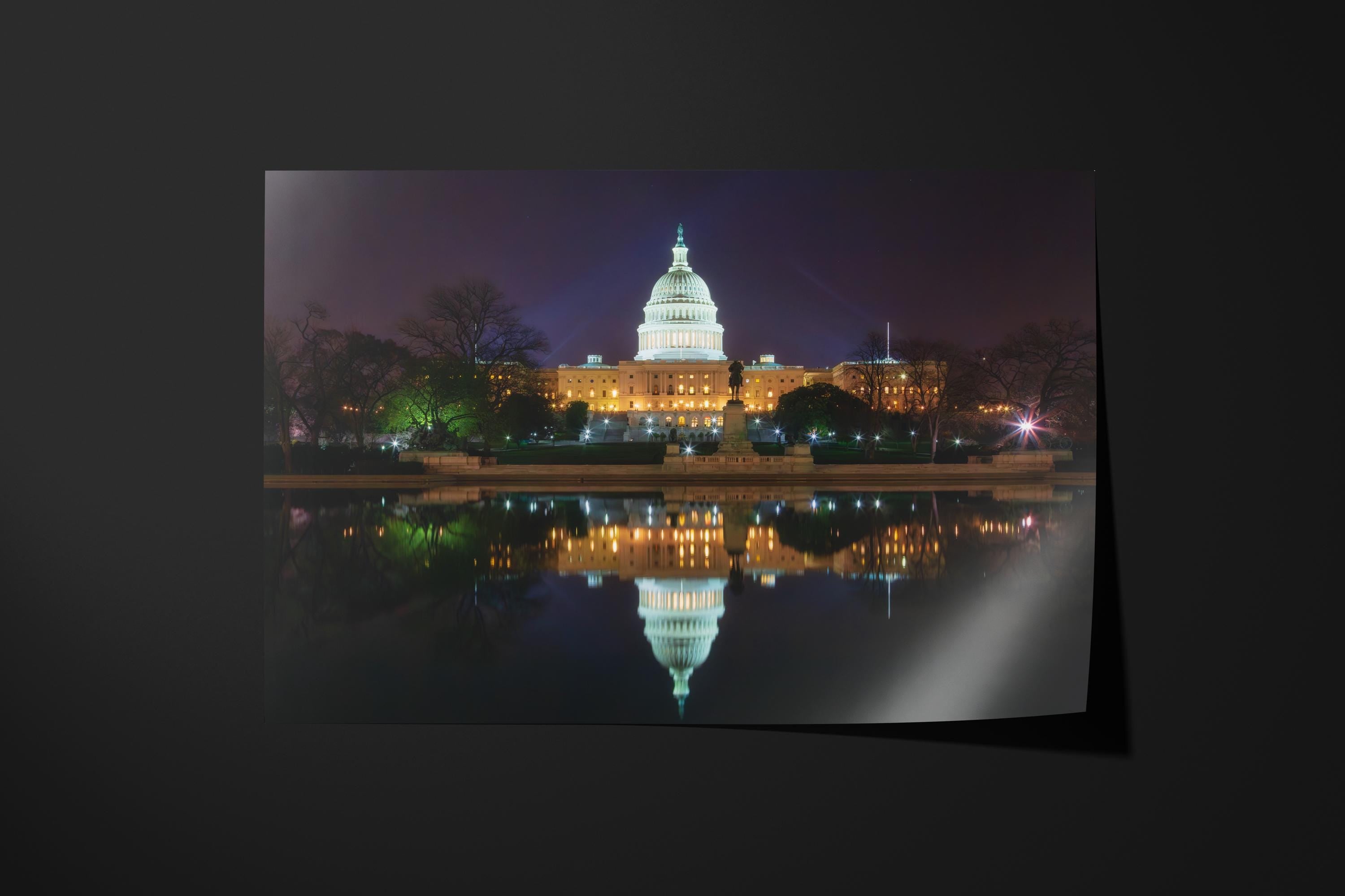 US Capitol at Night