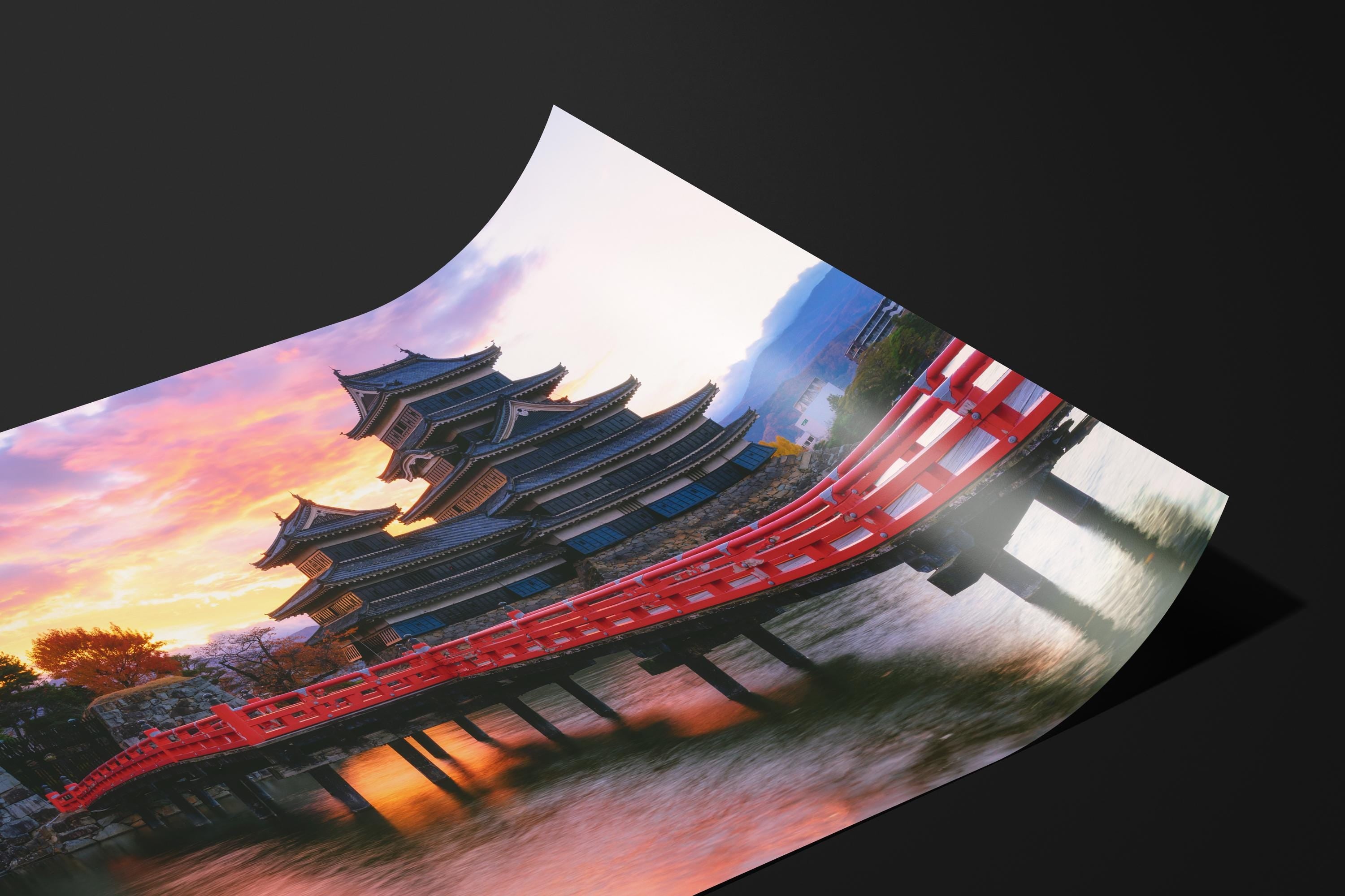 Matsumoto Castle Sunset