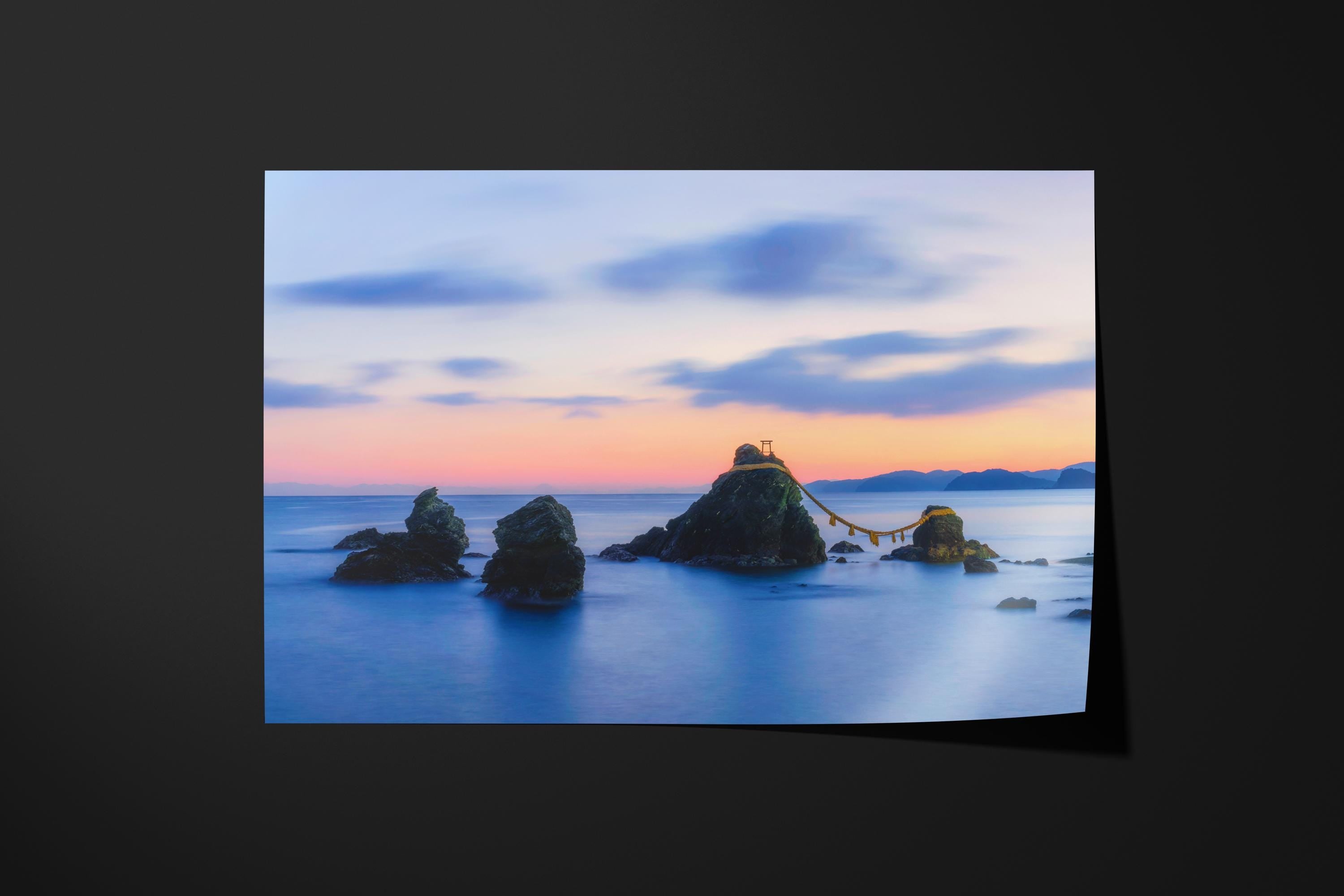 Meoto Iwa Sacred Rocks at Sunrise