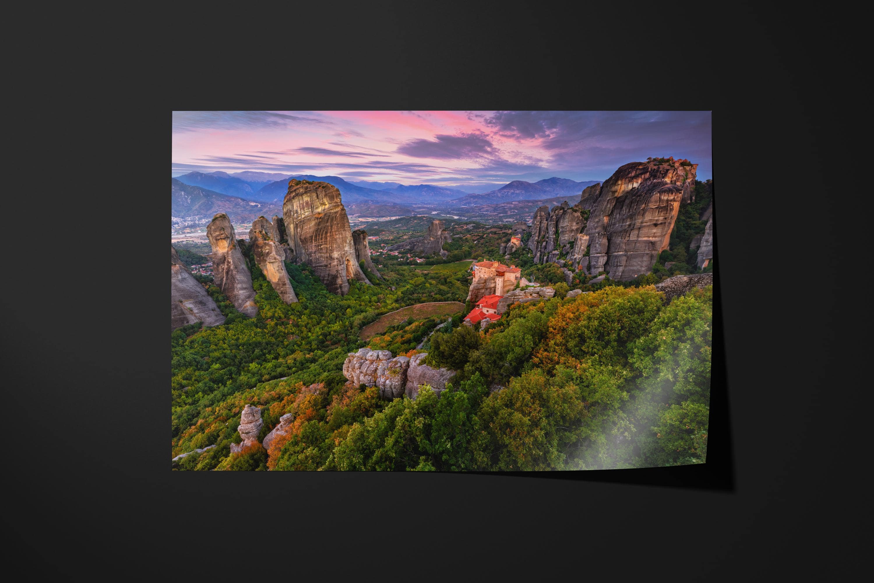 Meteora Sunset