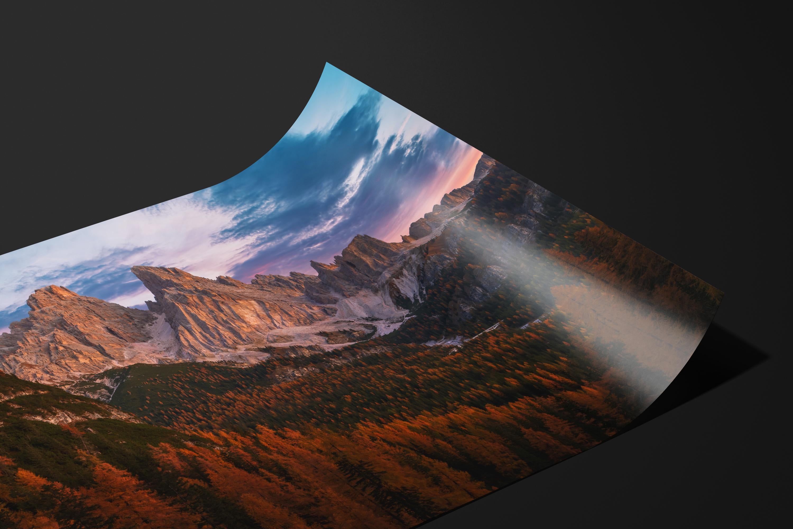 Dolomites Autumn Sunset