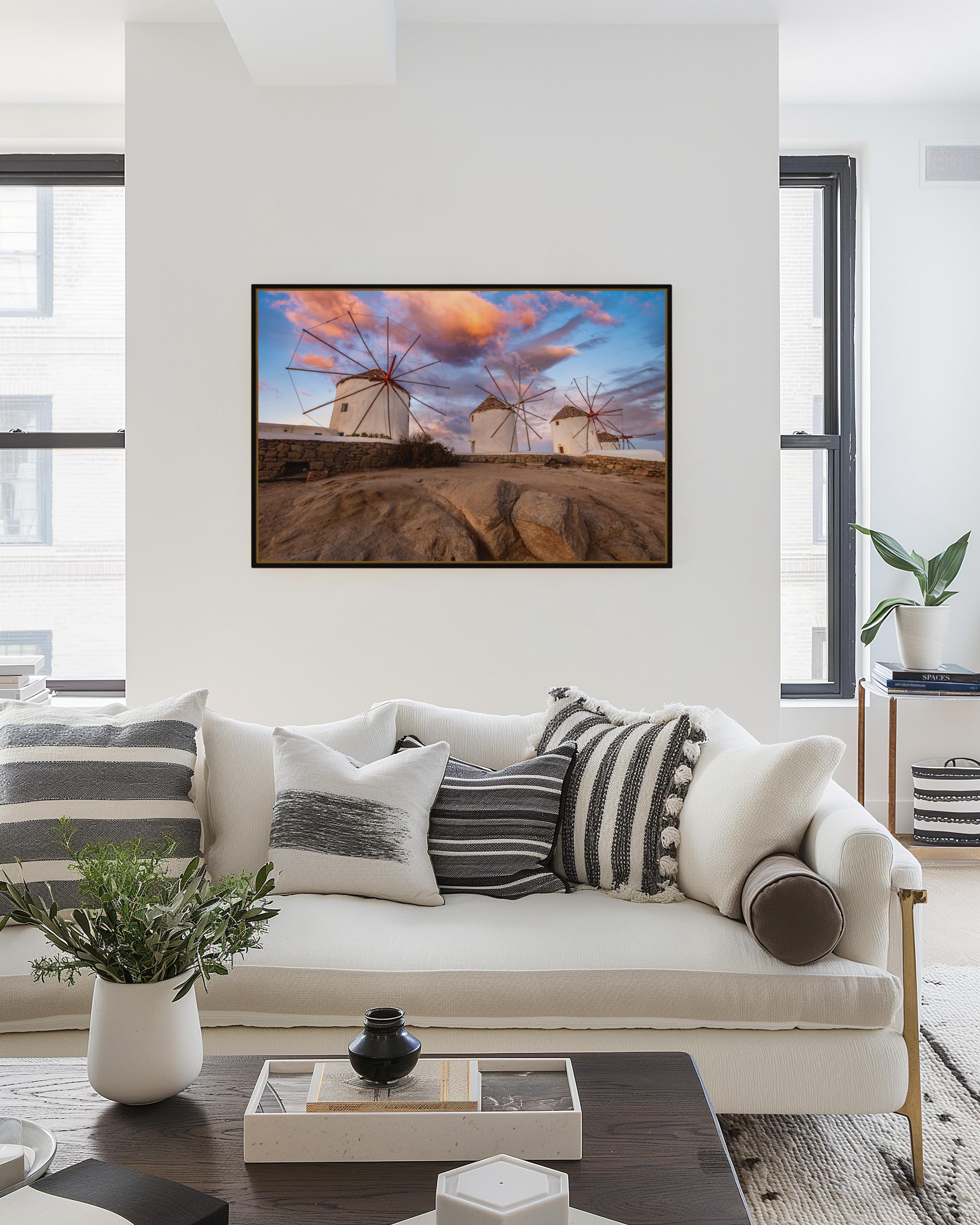 Mykonos Windmills Sunset