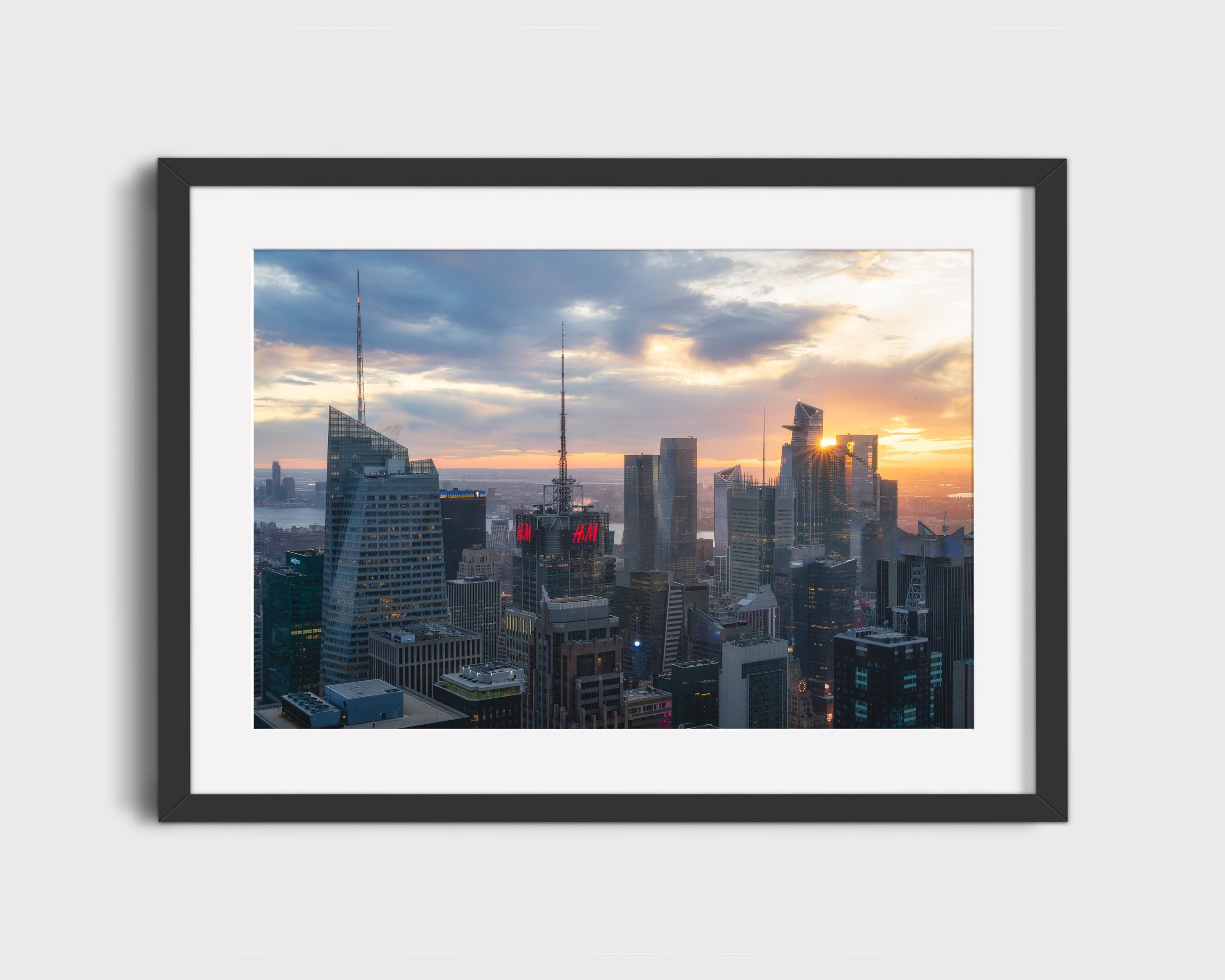 NYC Sunset Skyline