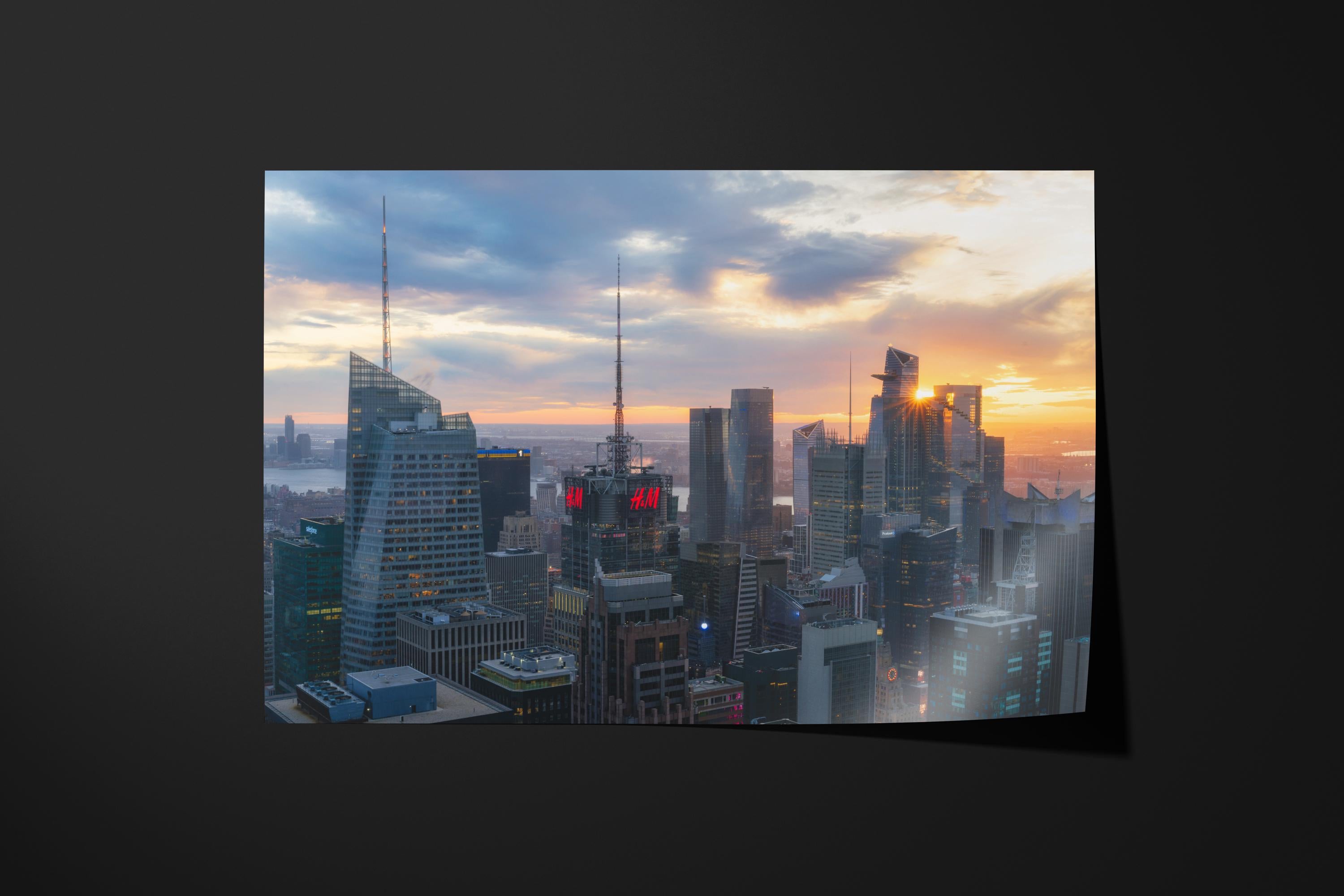 NYC Sunset Skyline