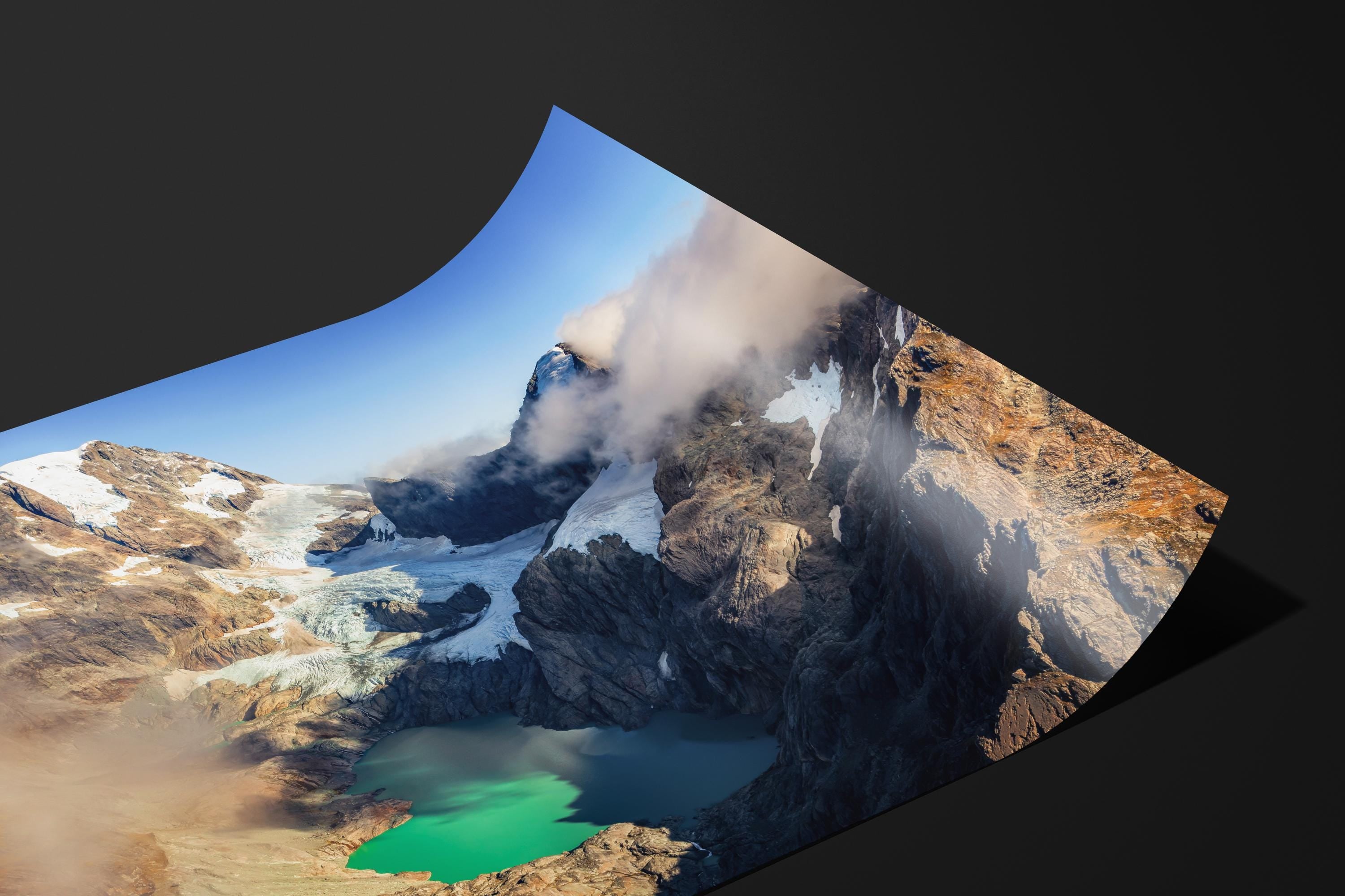 Glacial Lake Aerial