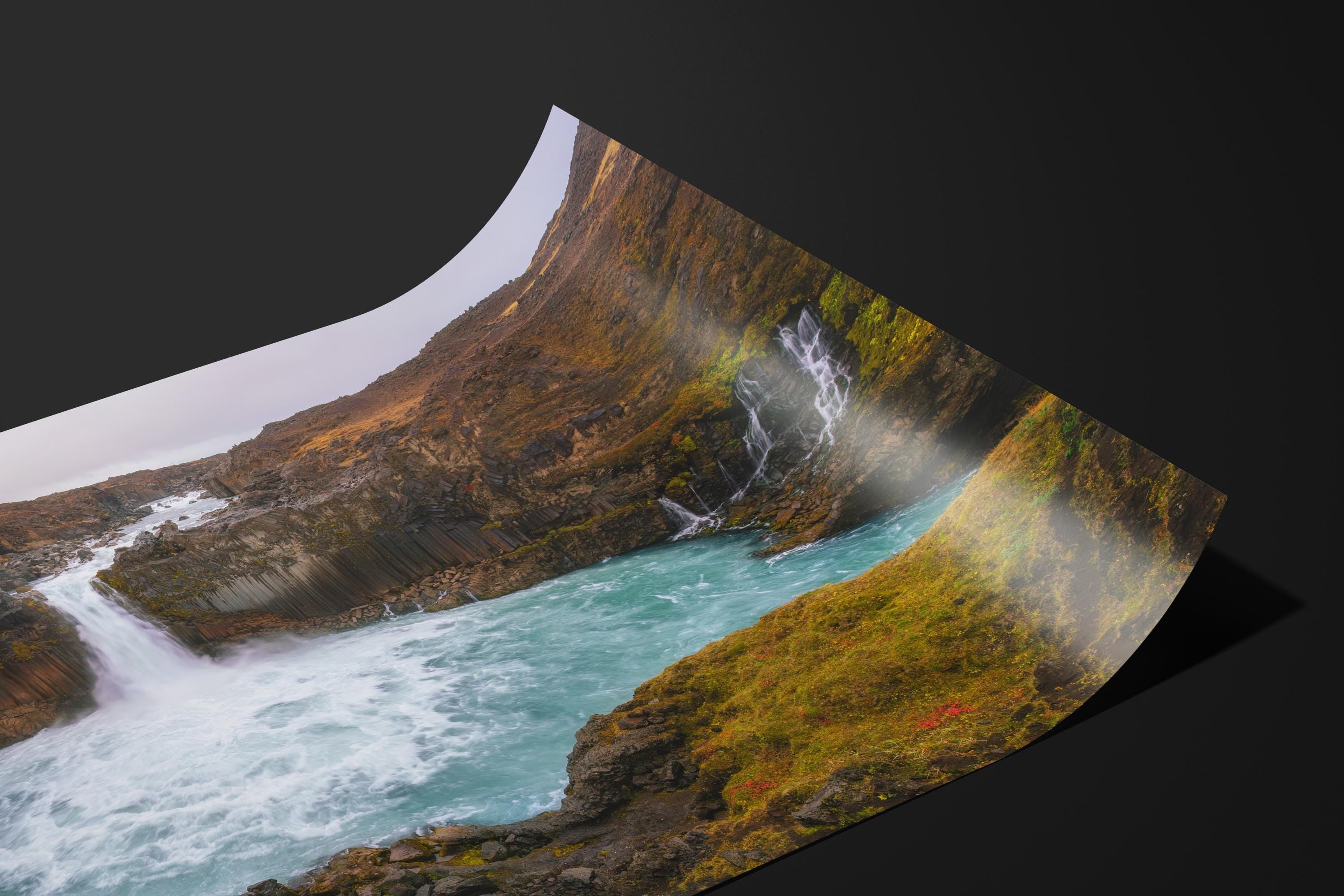 Aldeyjarfoss Waterfall Iceland