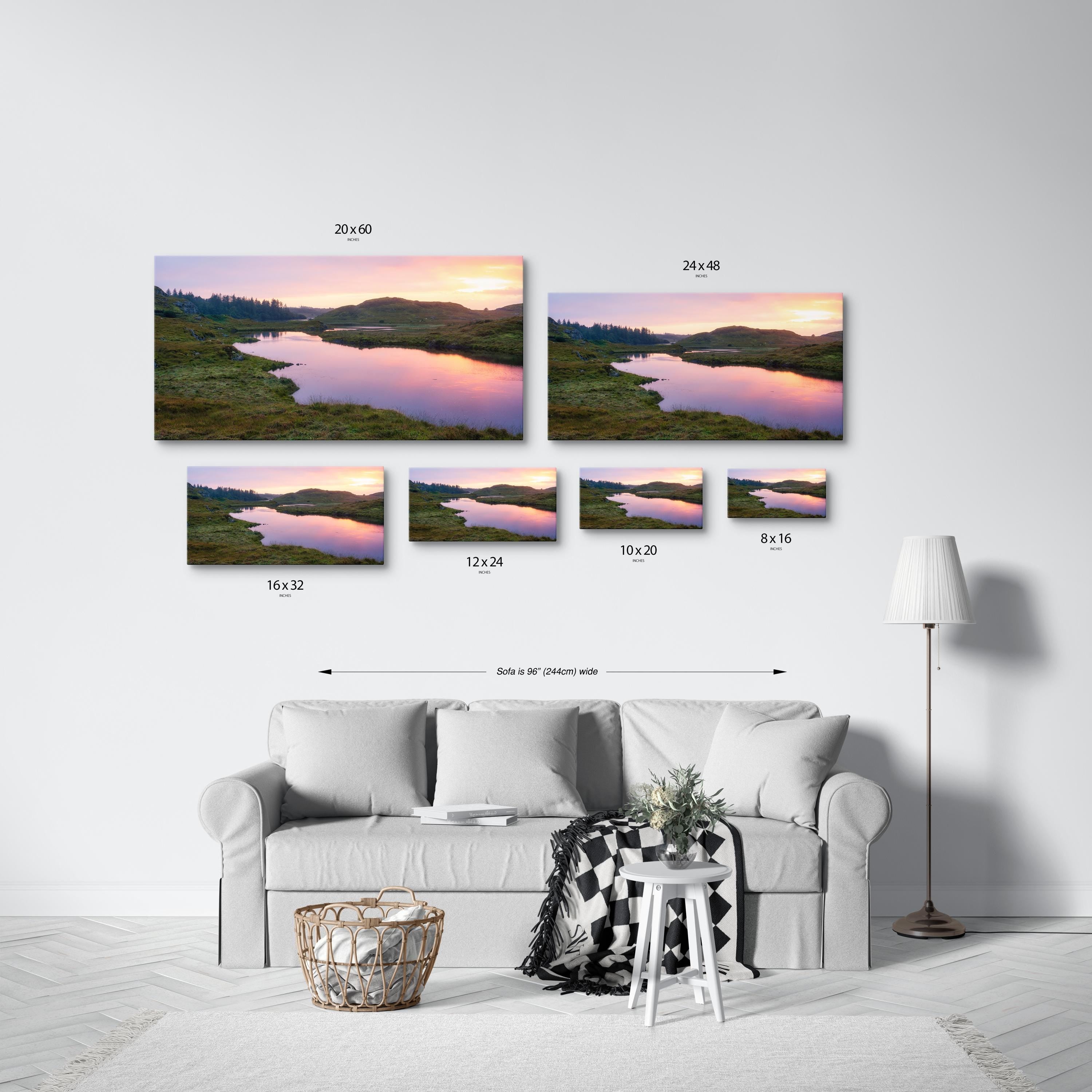 Ballynahinch River Sunset