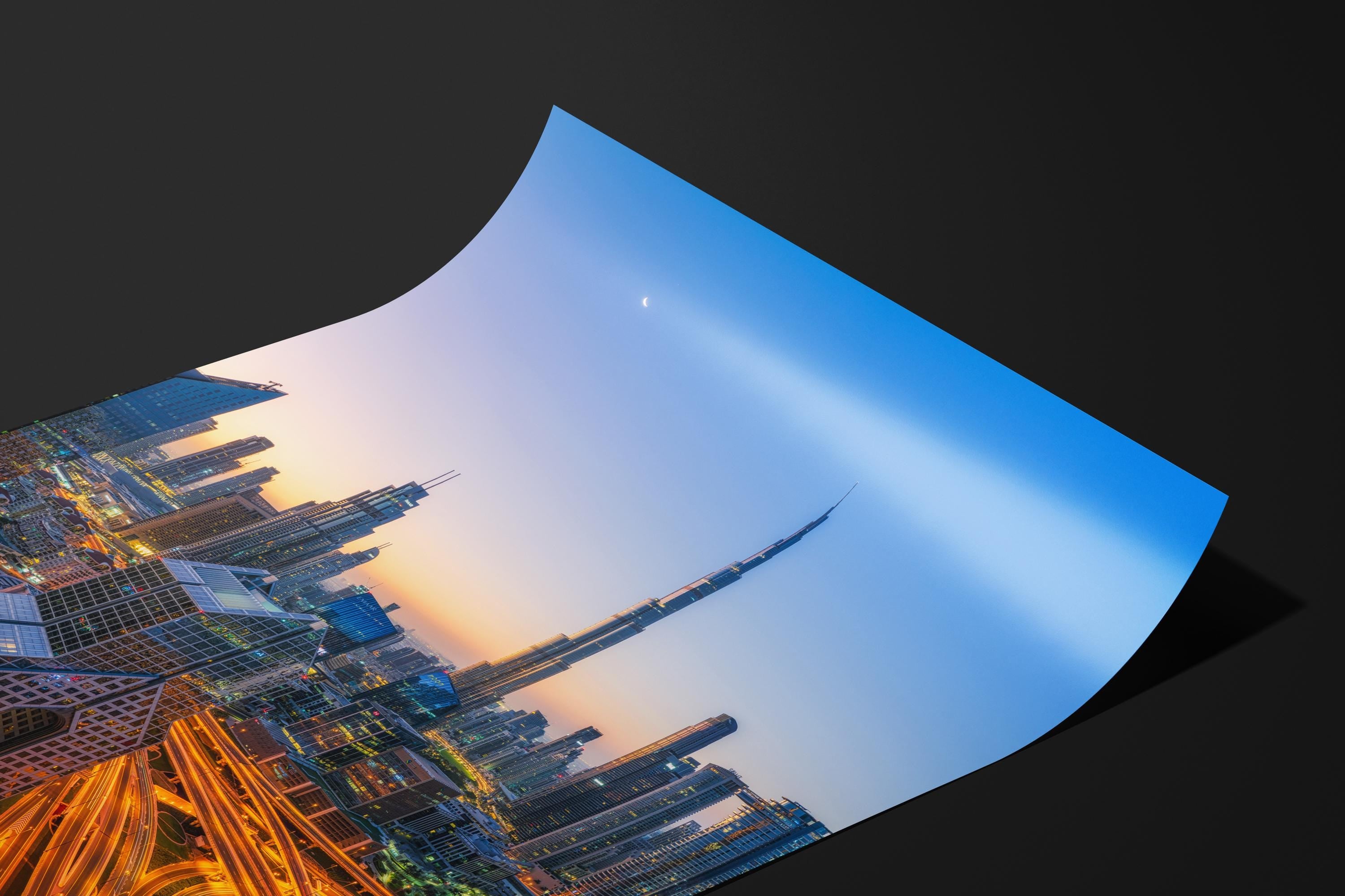 Dubai Skyline at Dusk