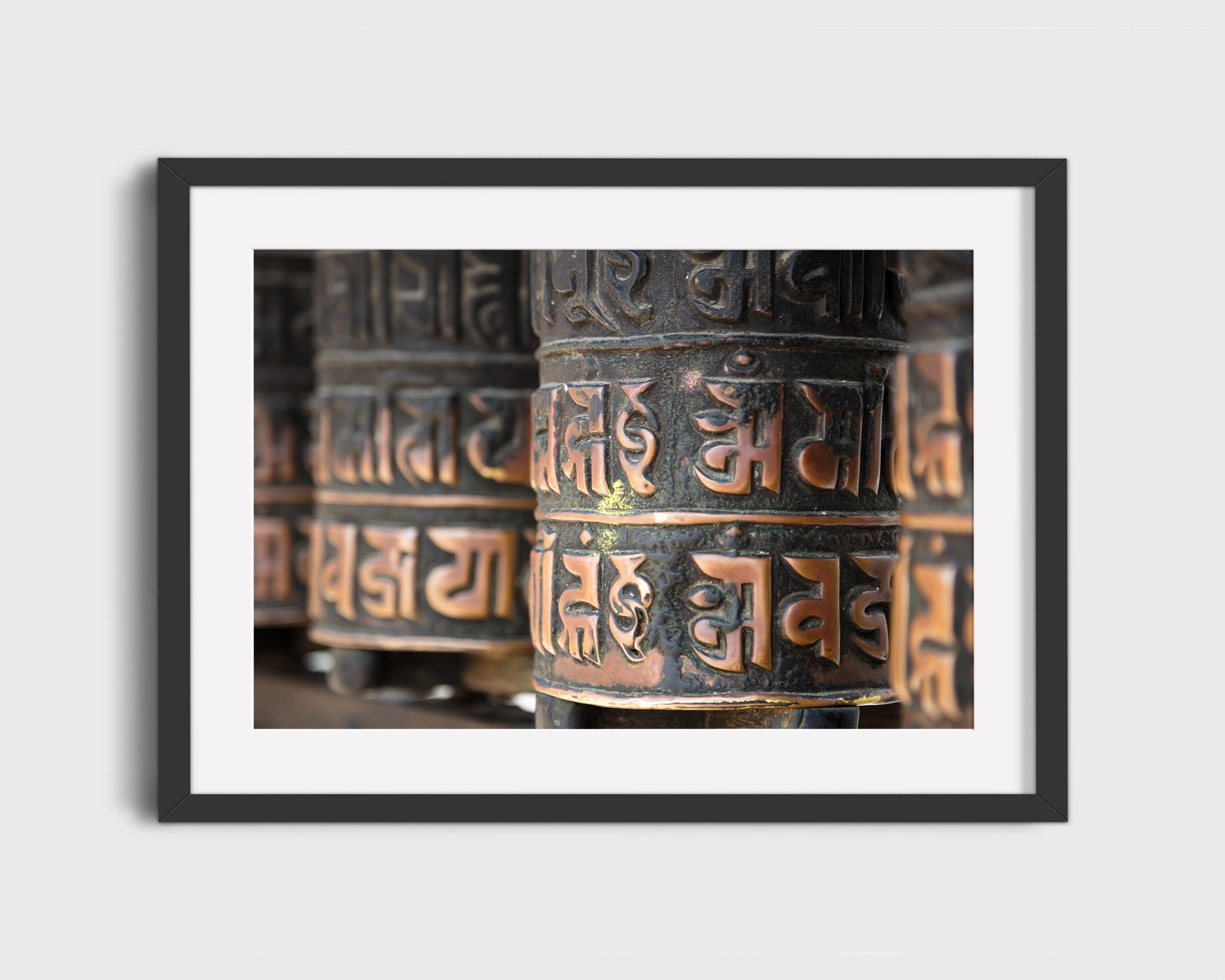 Sacred Tibetan Prayer Wheels