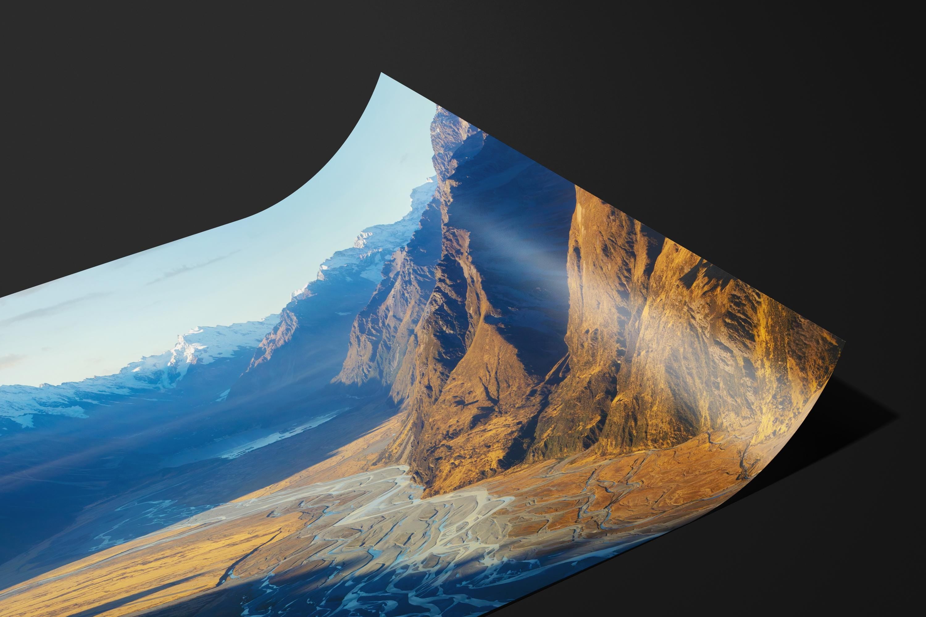 Aoraki Mount Cook Aerial