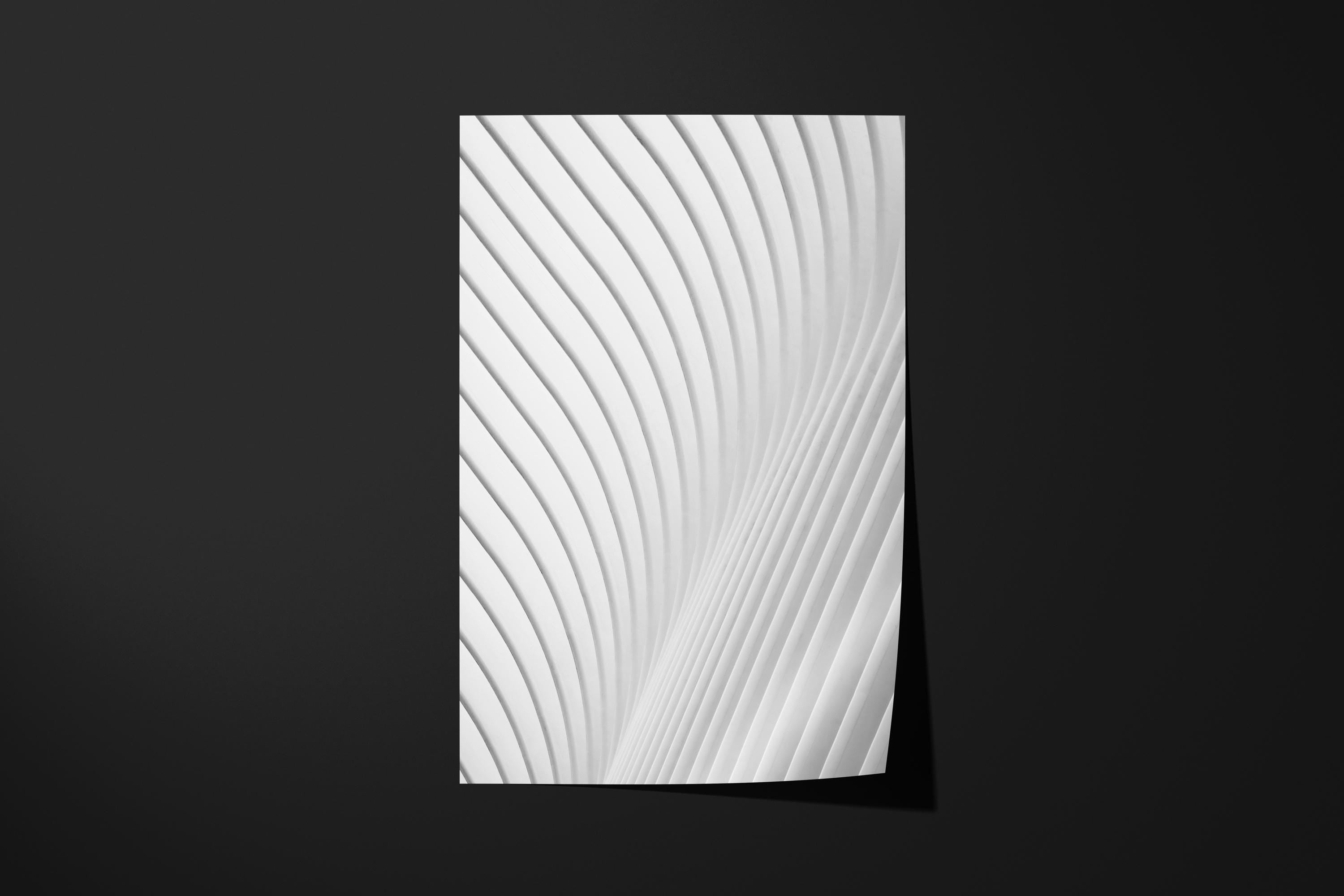 Minimalist Abstract Oculus Wave
