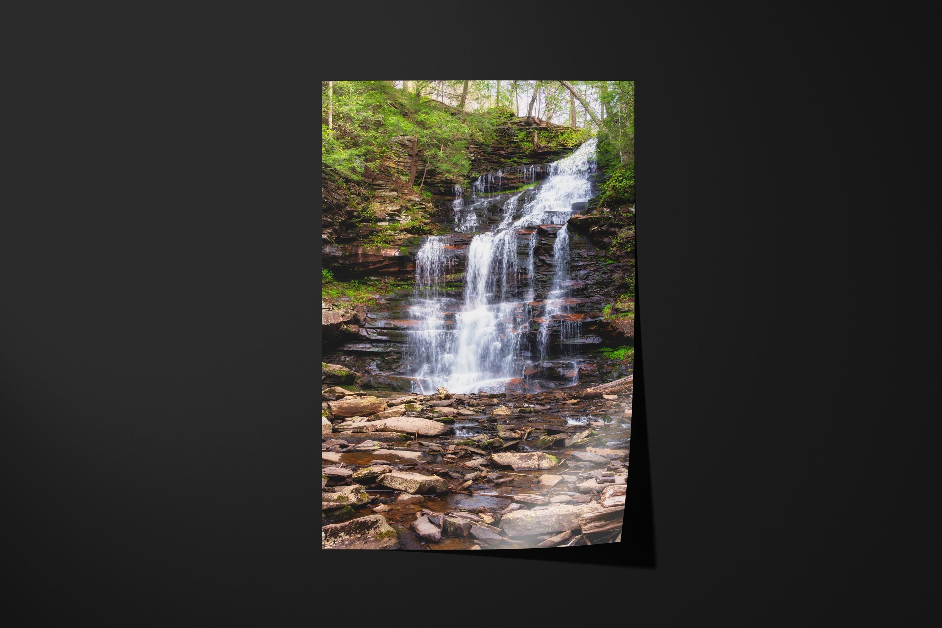 Ricketts Glen Waterfall