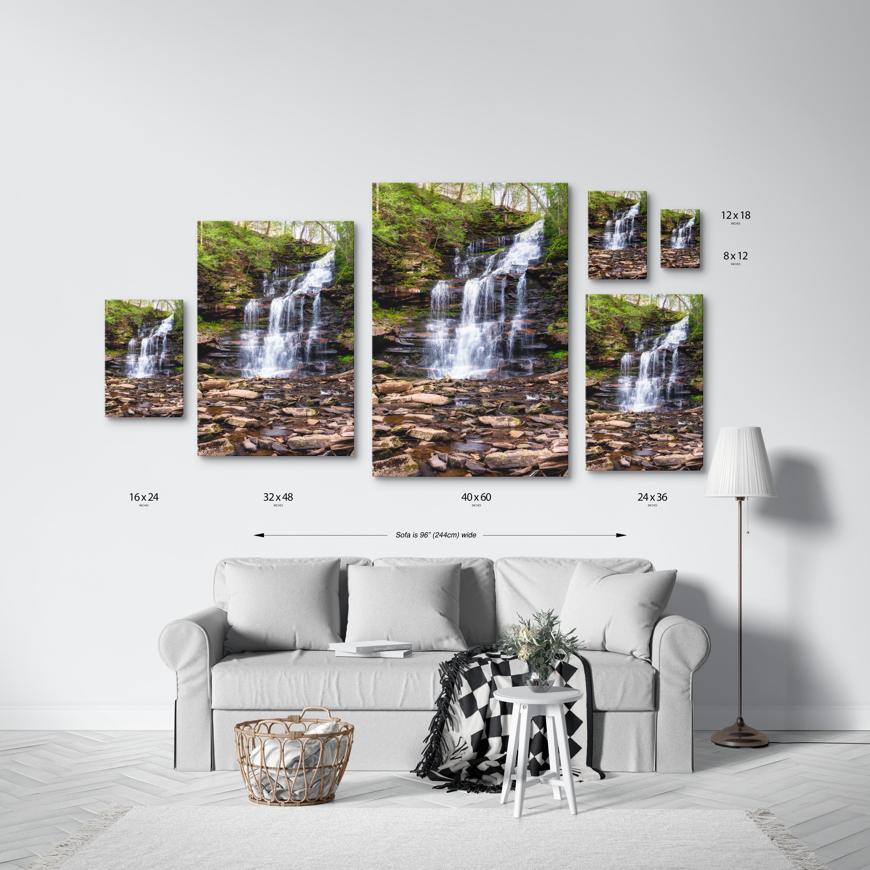 Ricketts Glen Waterfall