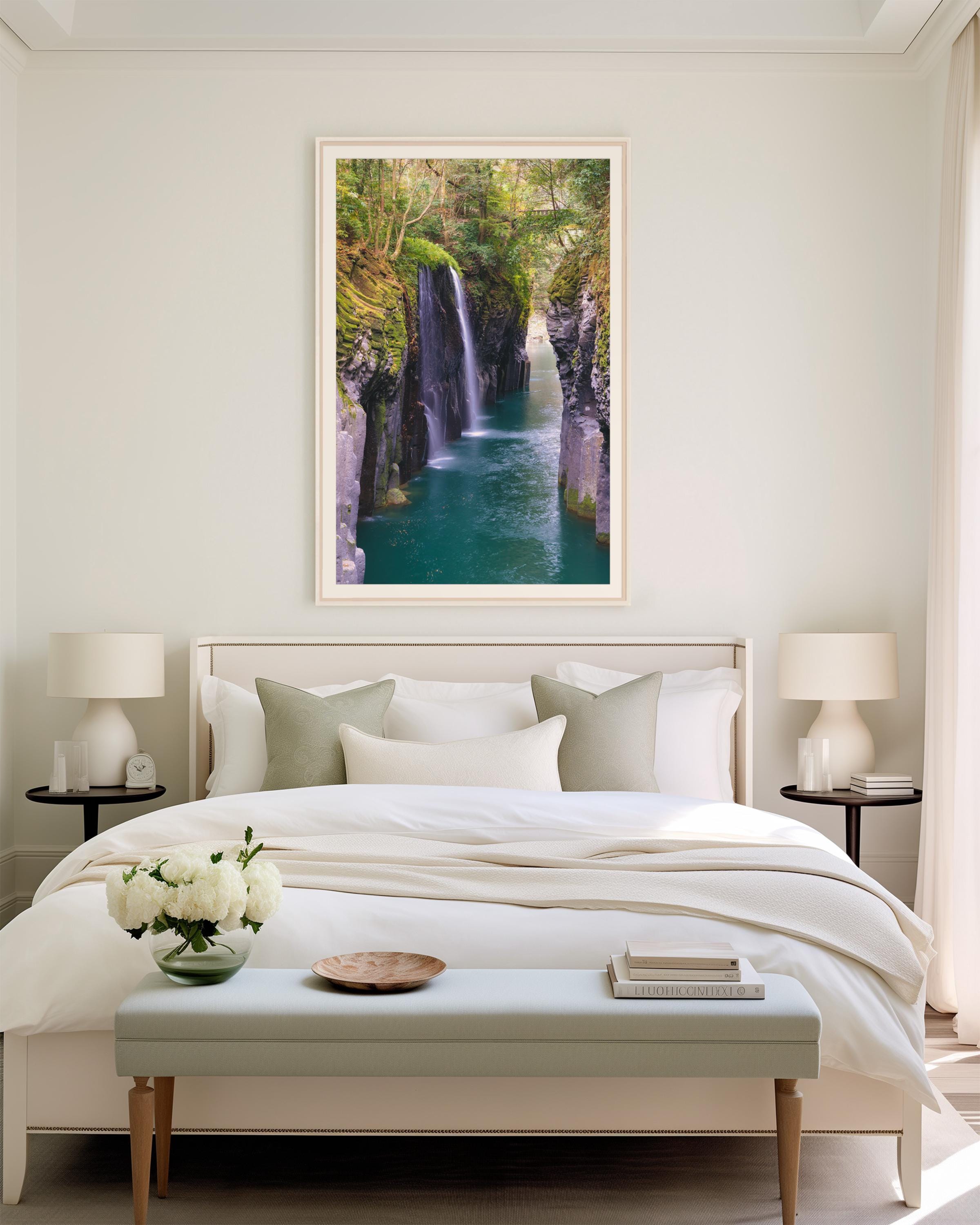 Serene Takachiho Gorge Waterfall