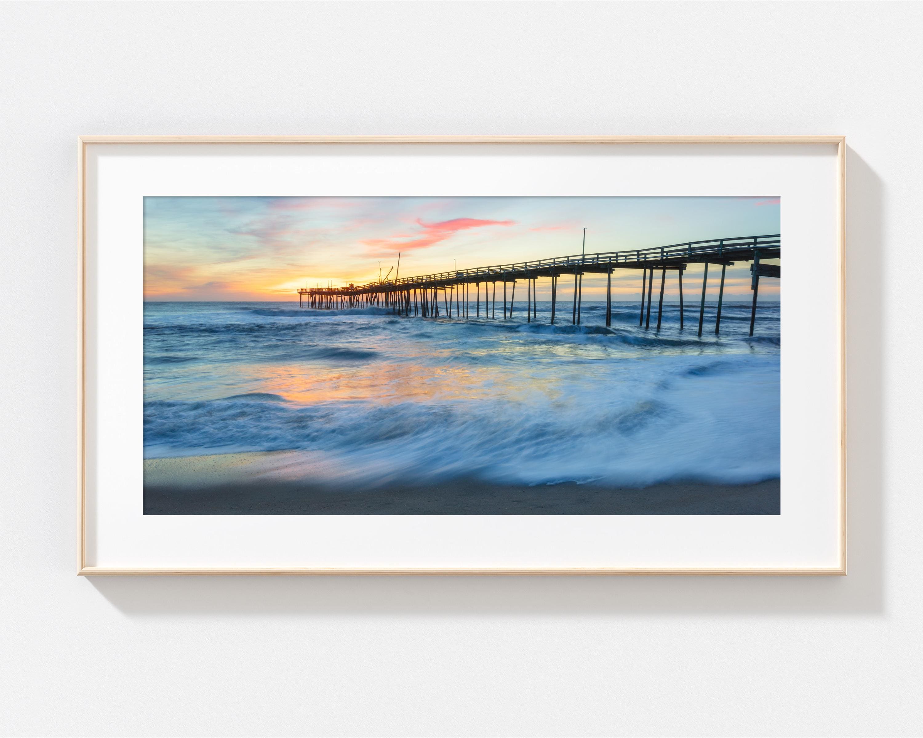 Vibrant Virginia Beach Pier Sunrise