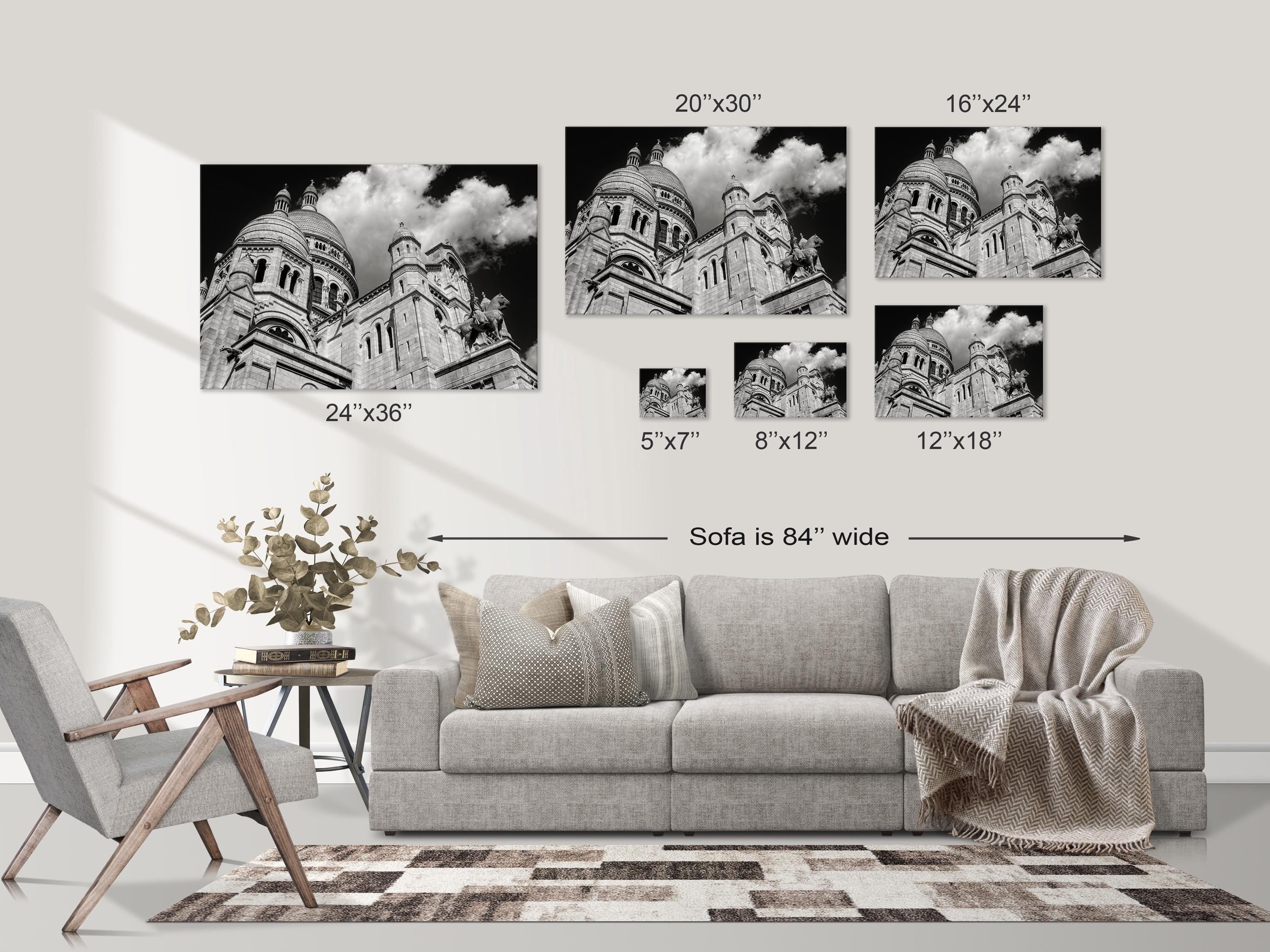 Sacre Coeur Black & White