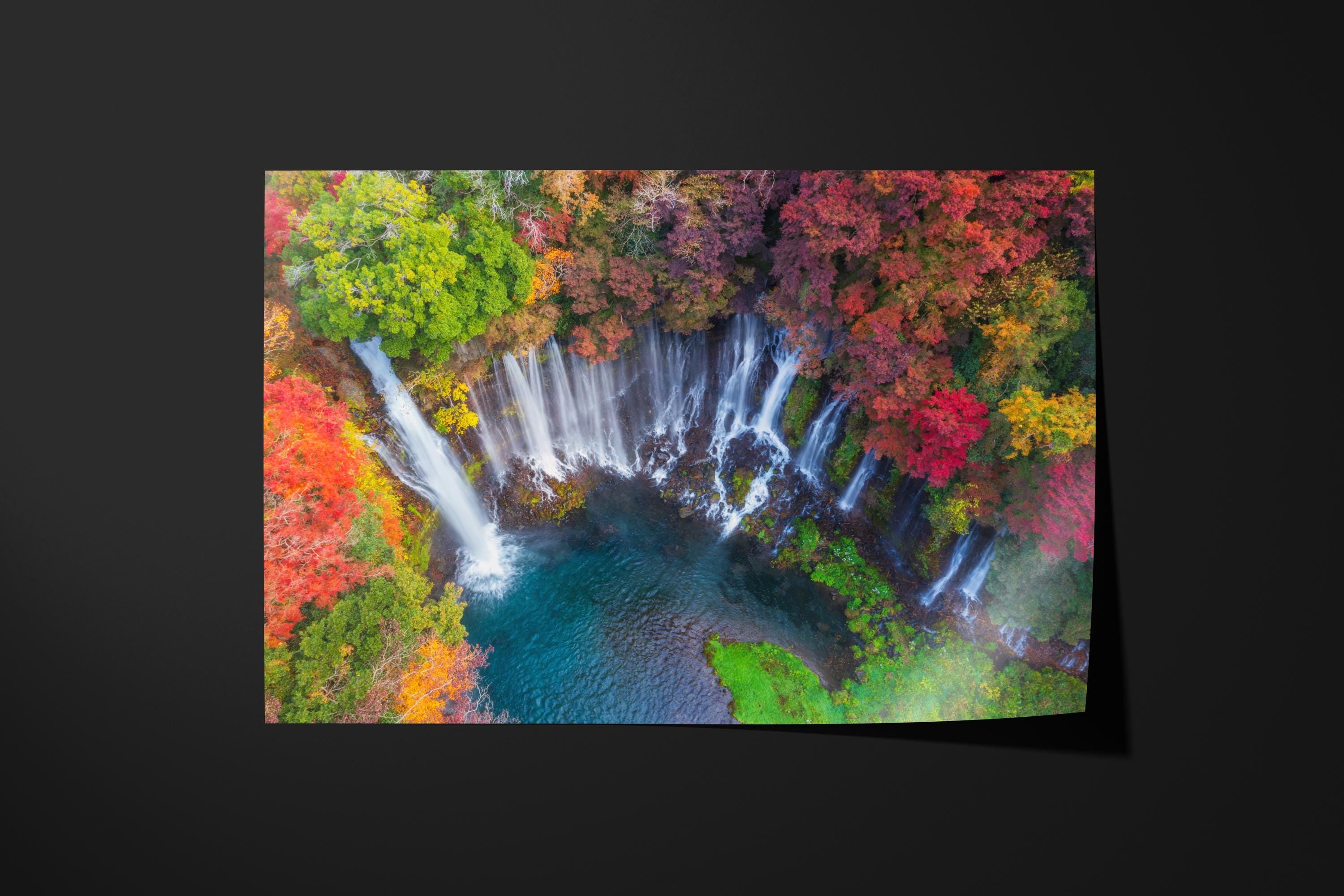 Shiraito Autumn Waterfall