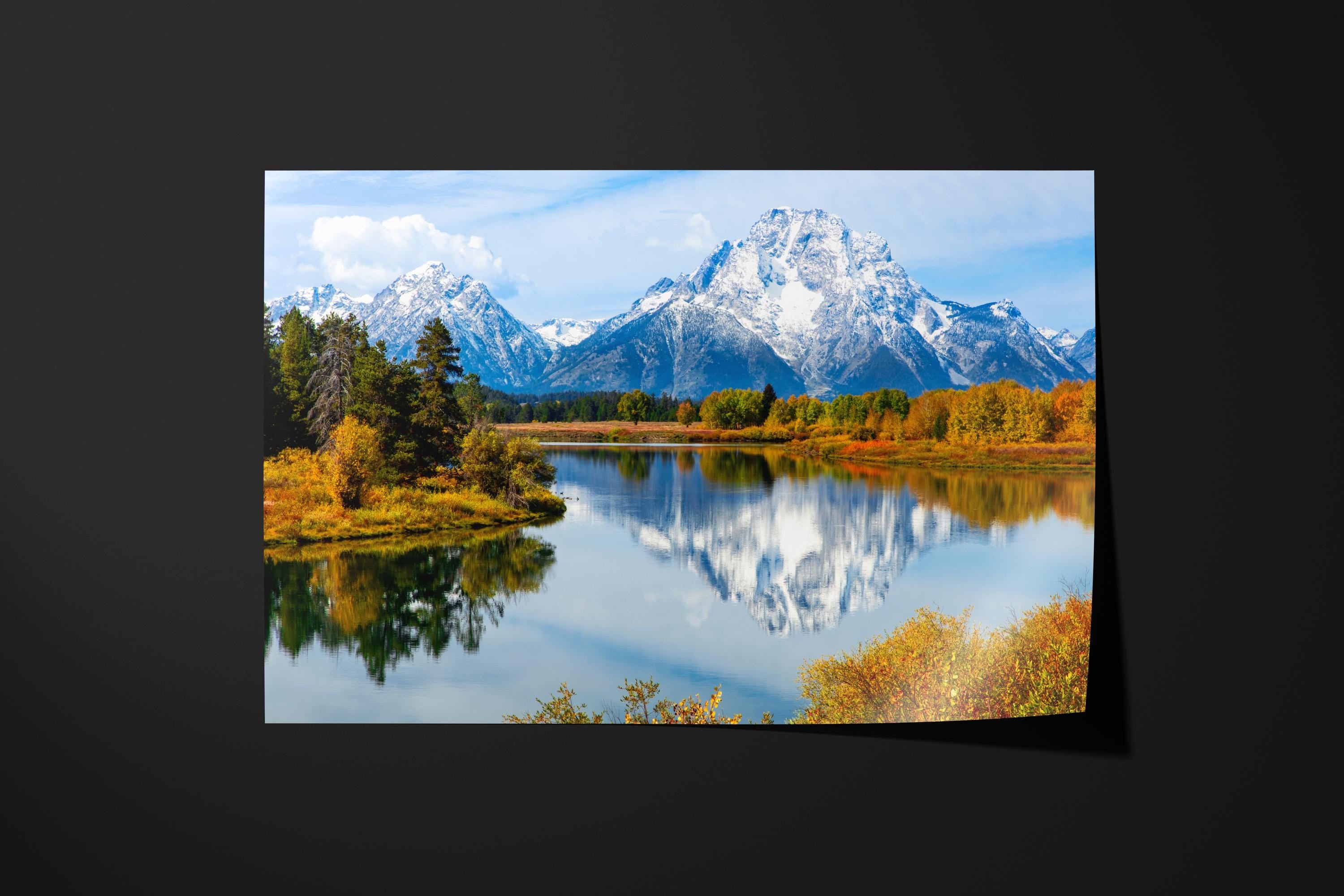 Grand Teton Autumn Reflection